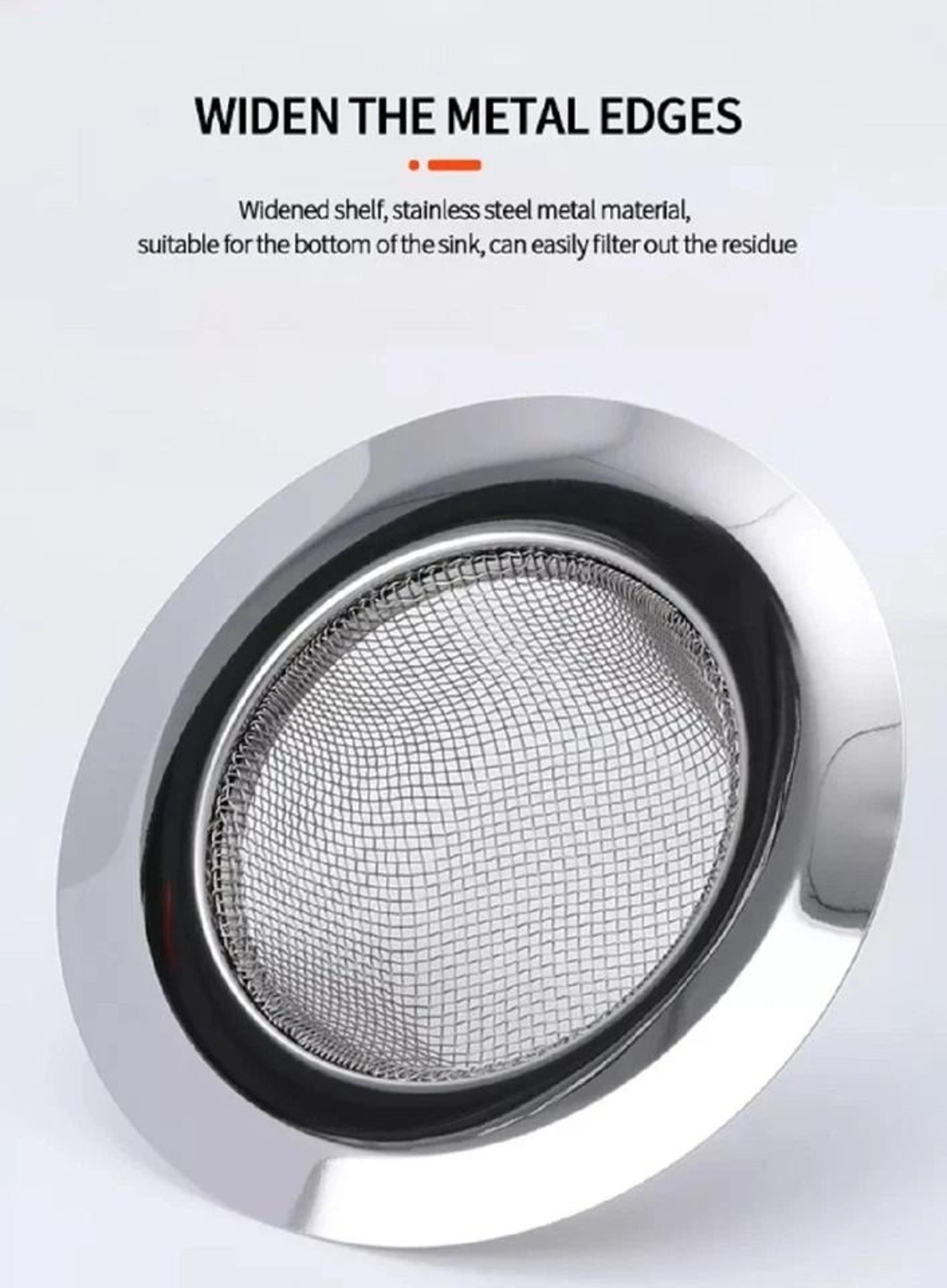 Stainless Steel Sink Strainer Set Kitchen Drain Catcher For Effortless CleanUp 4
