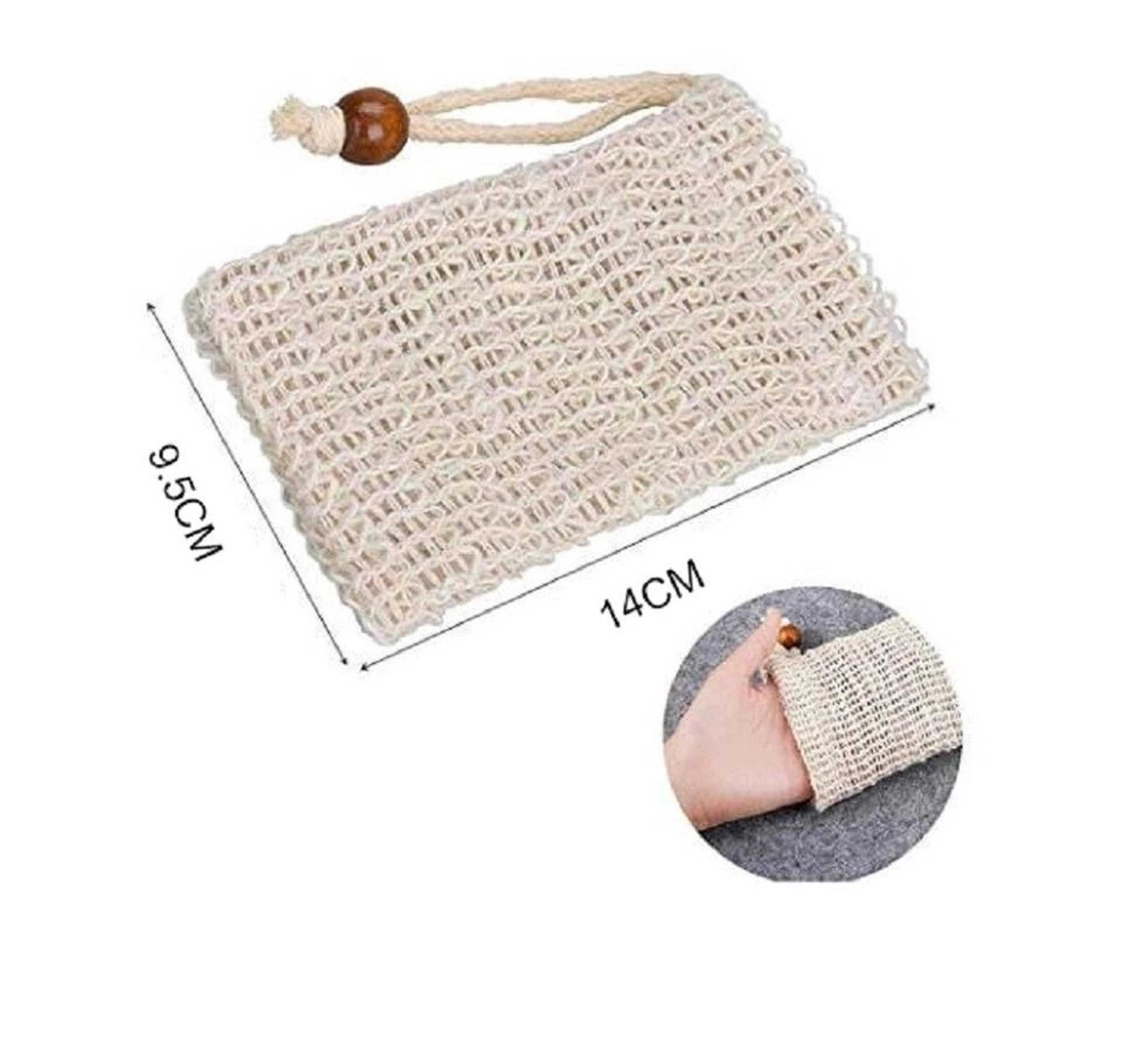 Sisal Soap Saver Bags Natural Exfoliating Pouches For Shower  Bath 2