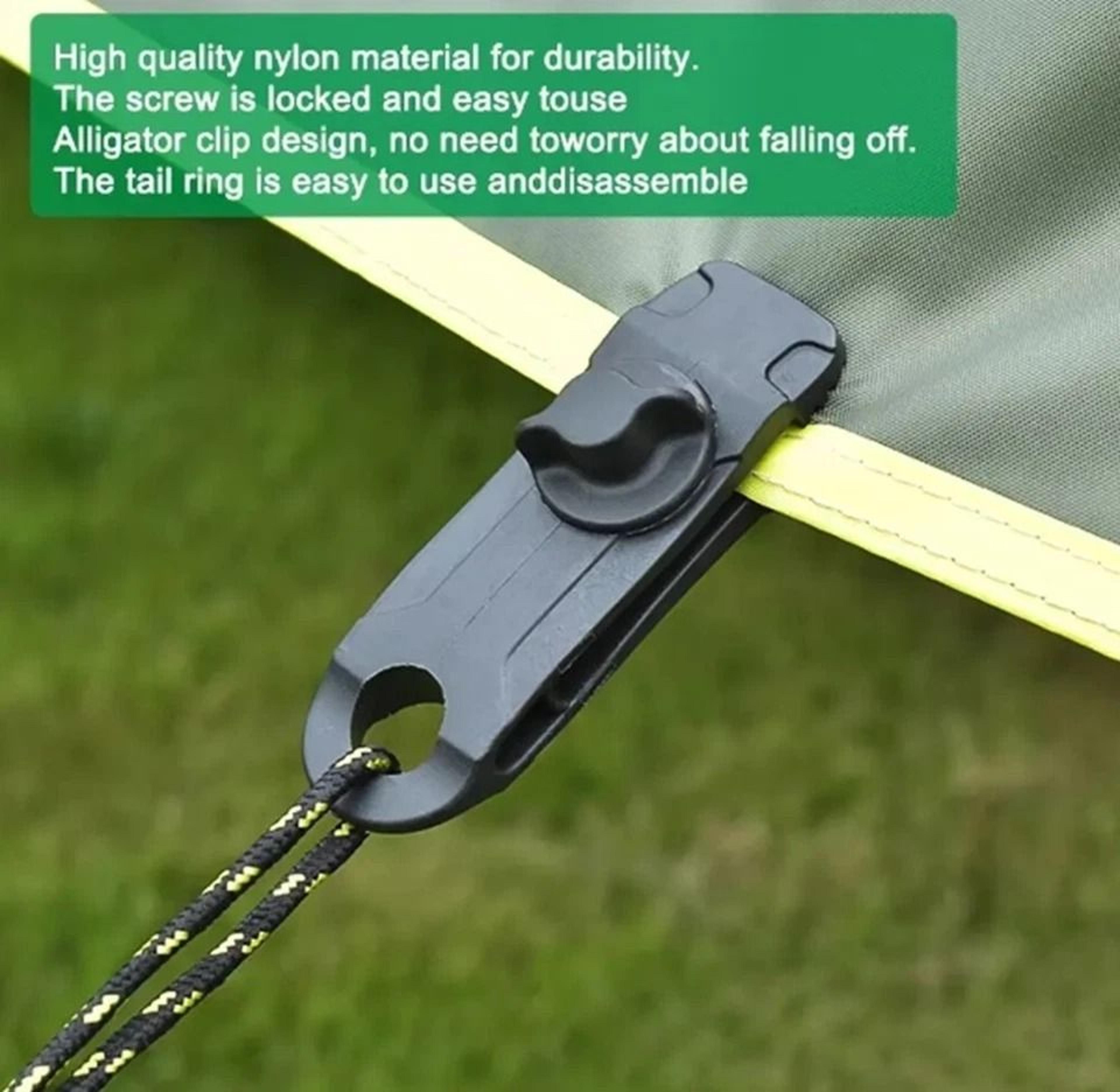 Heavy Duty Tarp Clips Secure Clamp Grips For Canopies Awnings  Tent Covers 3