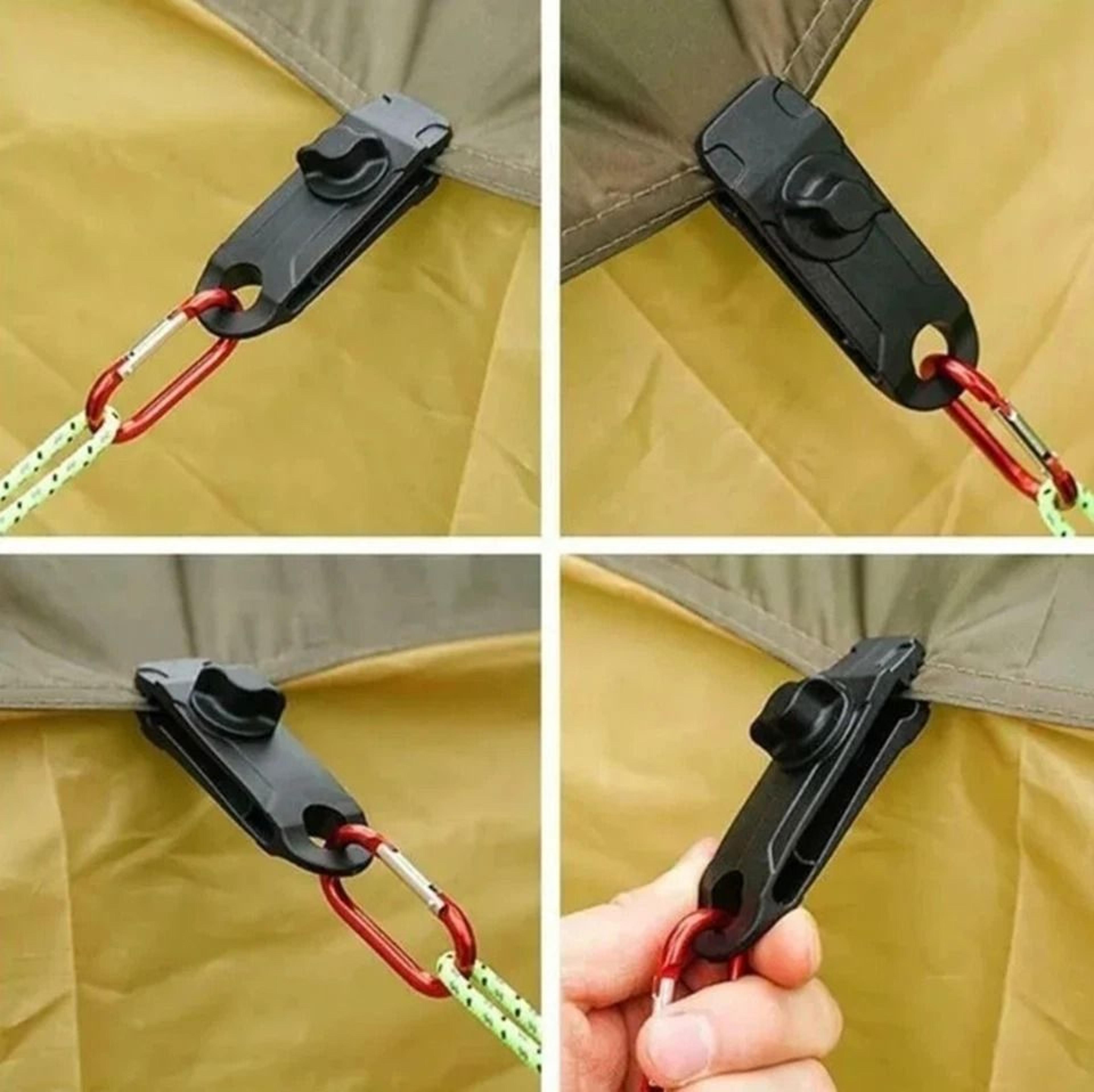 Heavy Duty Tarp Clips Secure Clamp Grips For Canopies Awnings  Tent Covers 4