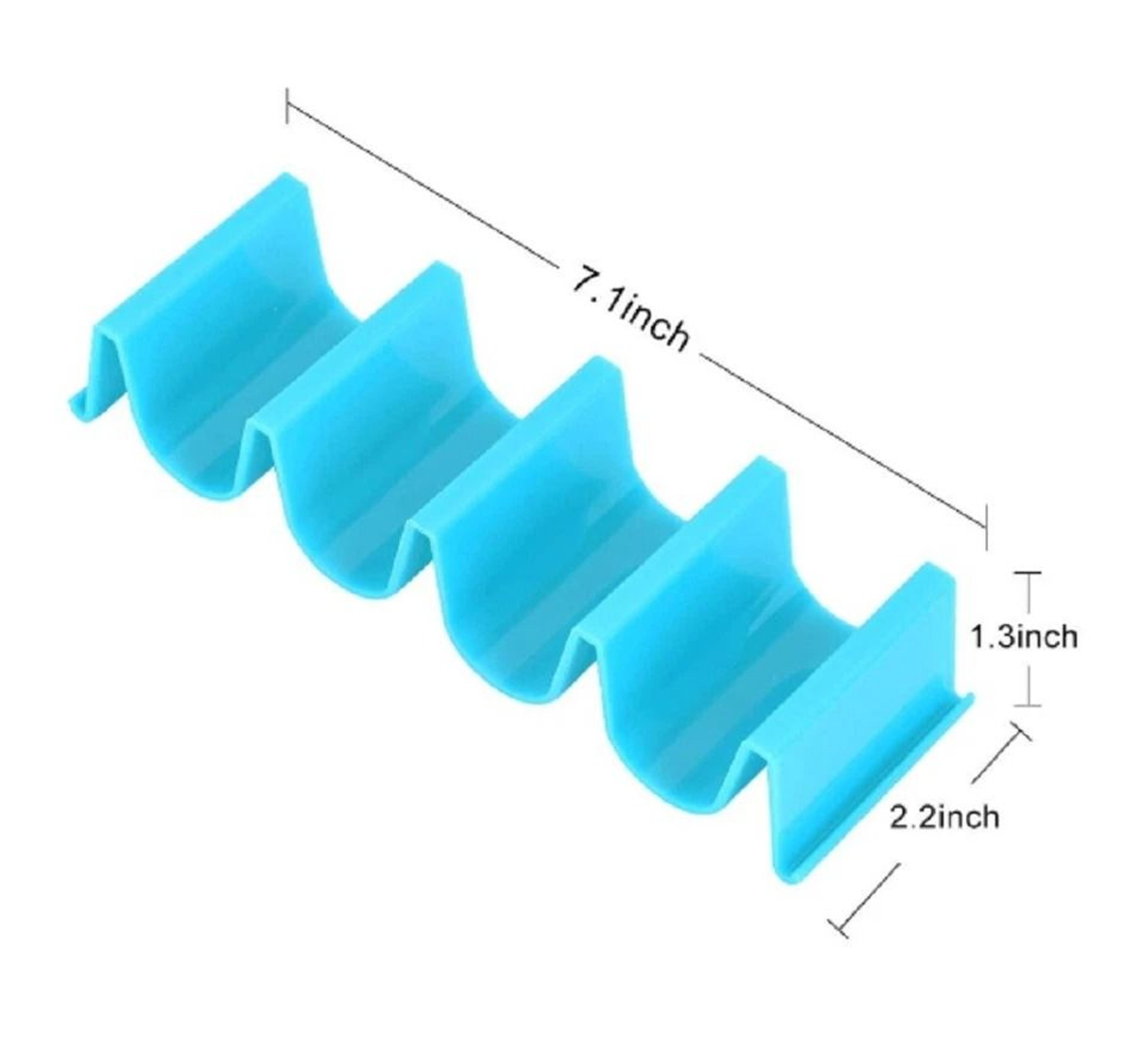 Taco Holder Stand For Hard Shell Tacos BPAFree Durable Plastic Tray For Easy Tacos 1