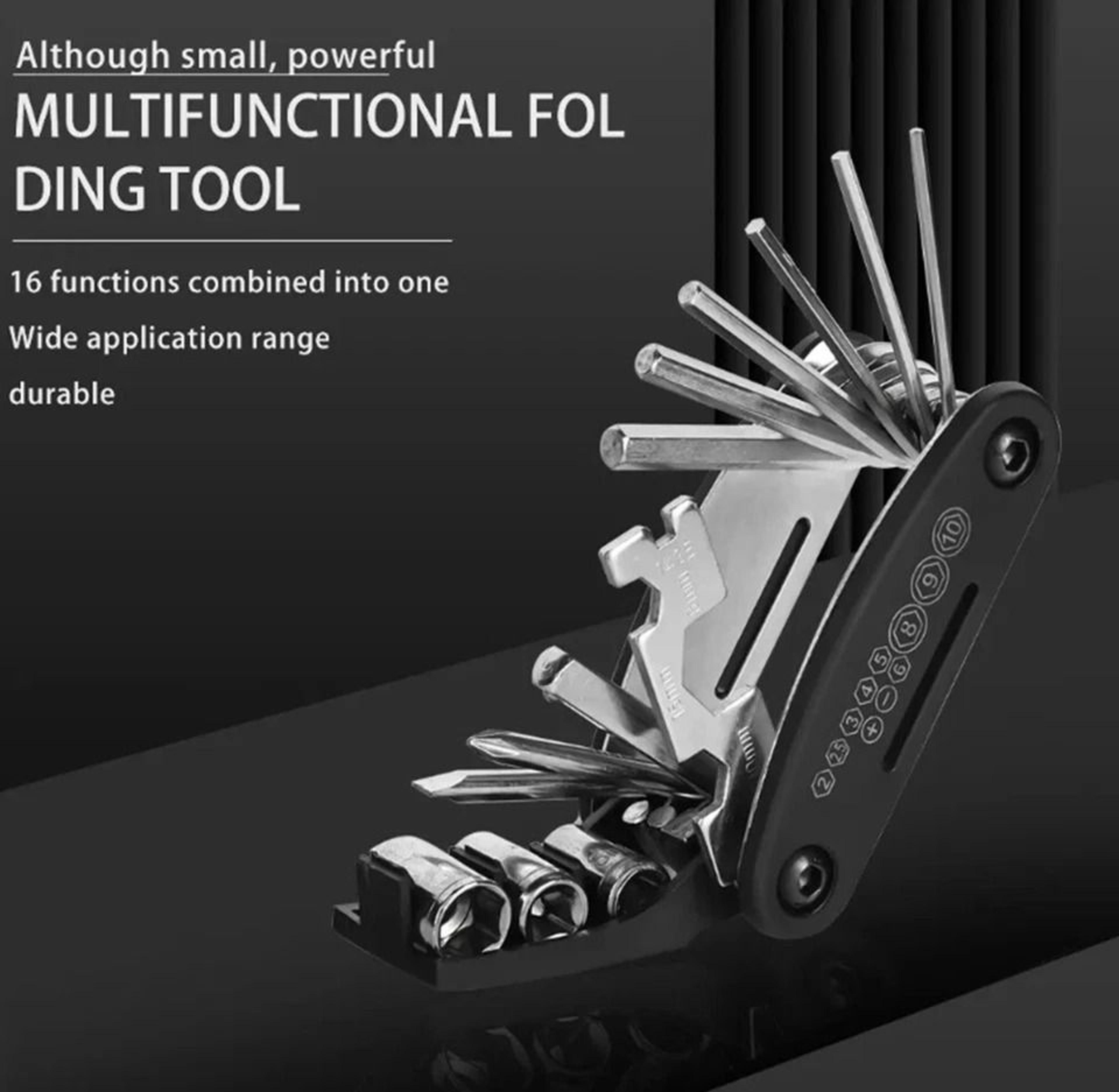 Bike Repair Tool Kit Portable Bicycle Multitool For Road And Mountain Bikes 1