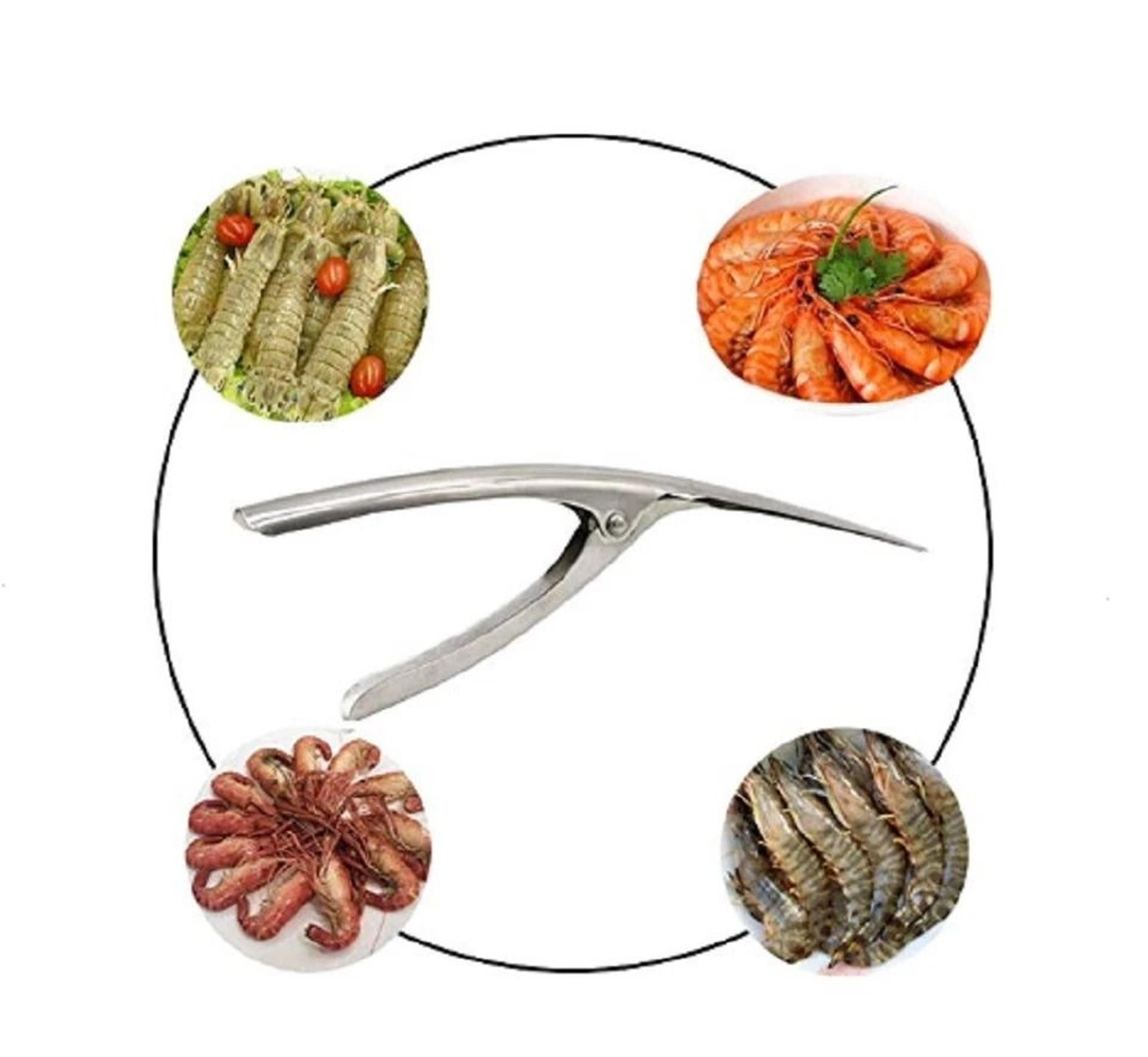 Stainless Steel Shrimp Deveiner Tool And Shrimp Peeler For Quick Seafood Prep 1
