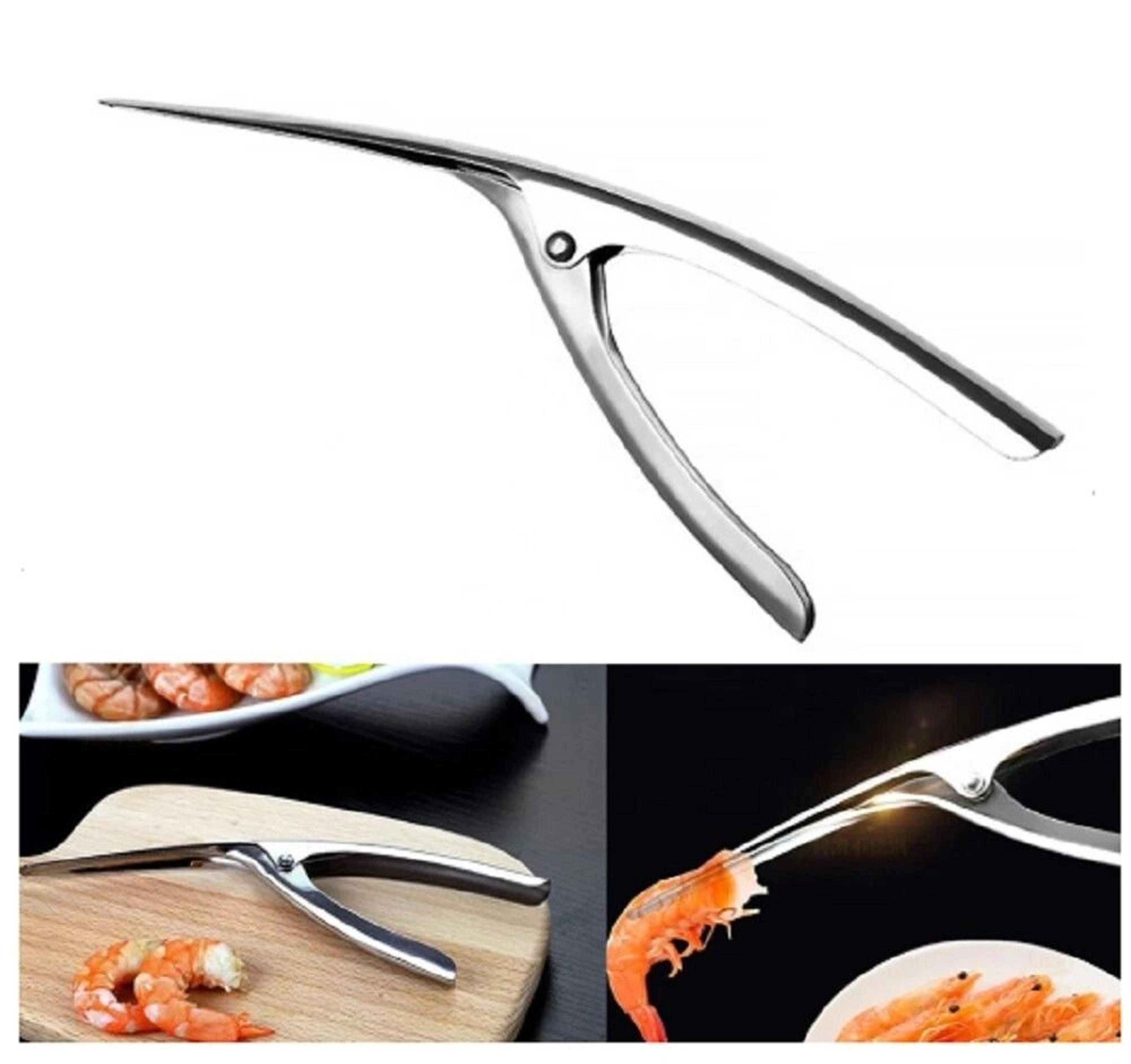 Stainless Steel Shrimp Deveiner Tool And Shrimp Peeler For Quick Seafood Prep 6