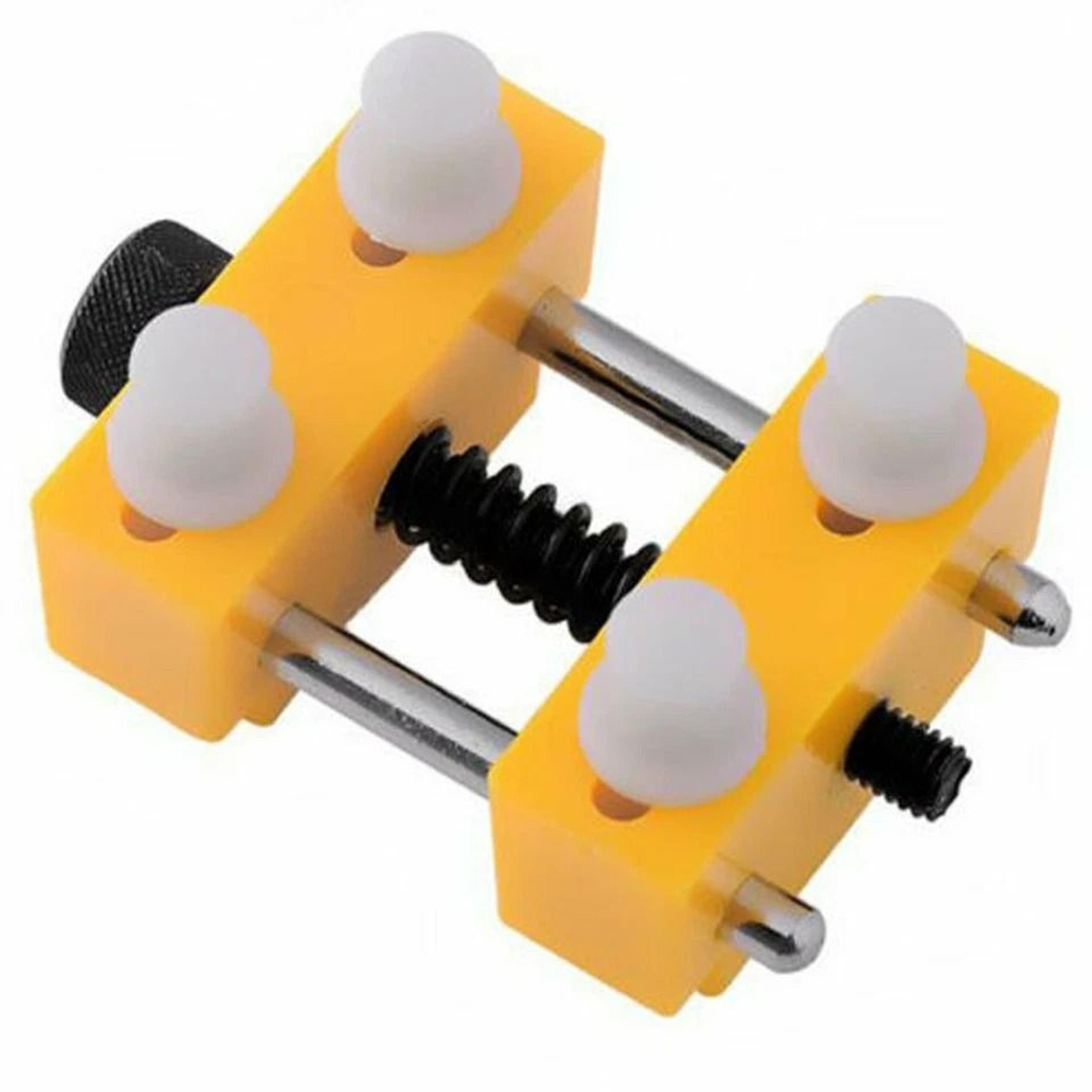 adjustable watch case opener holder for back removal and diy watch repair