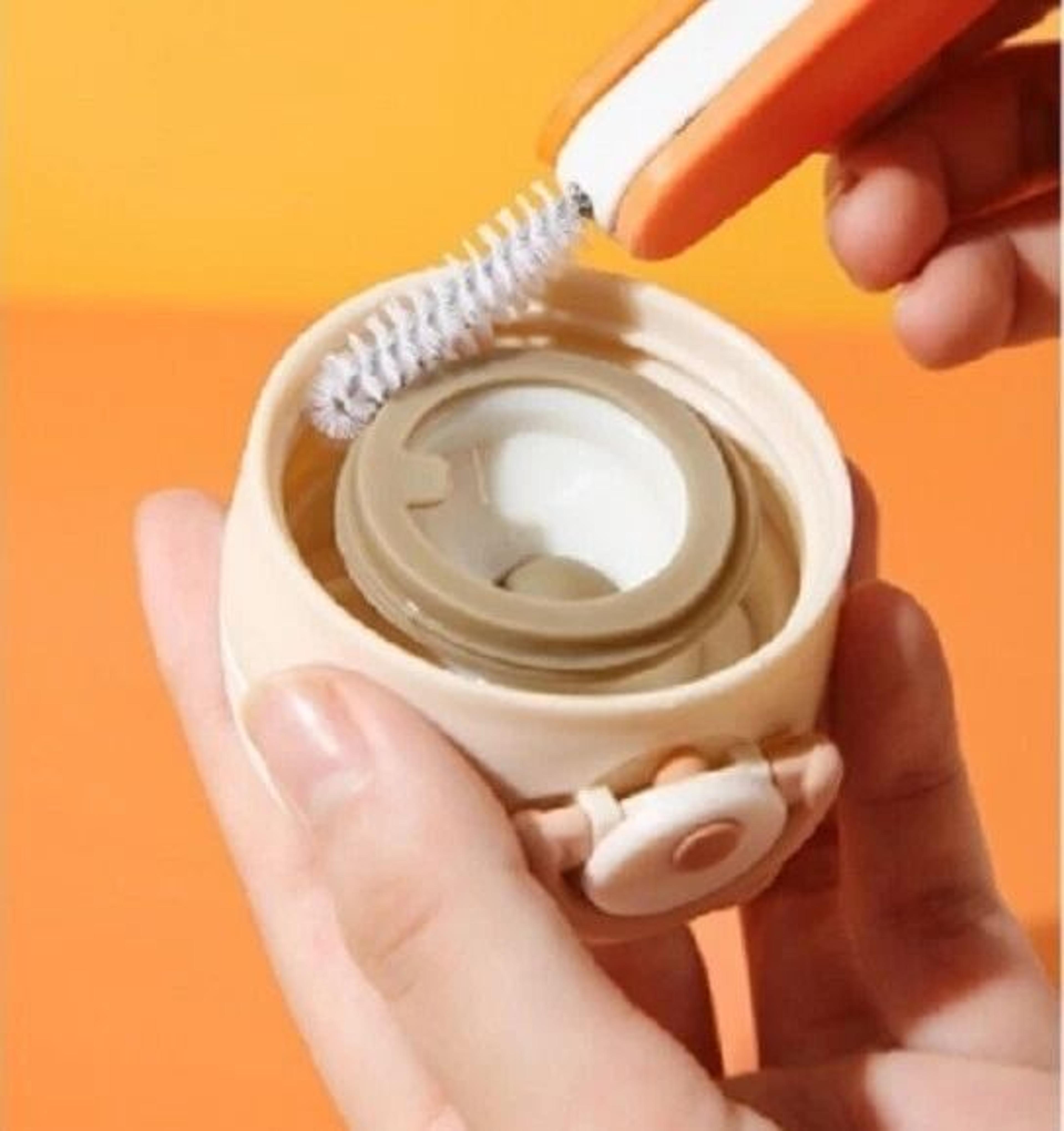 Bottle Cap Cleaner Brush For Lids Straws And Reusable Cups 1