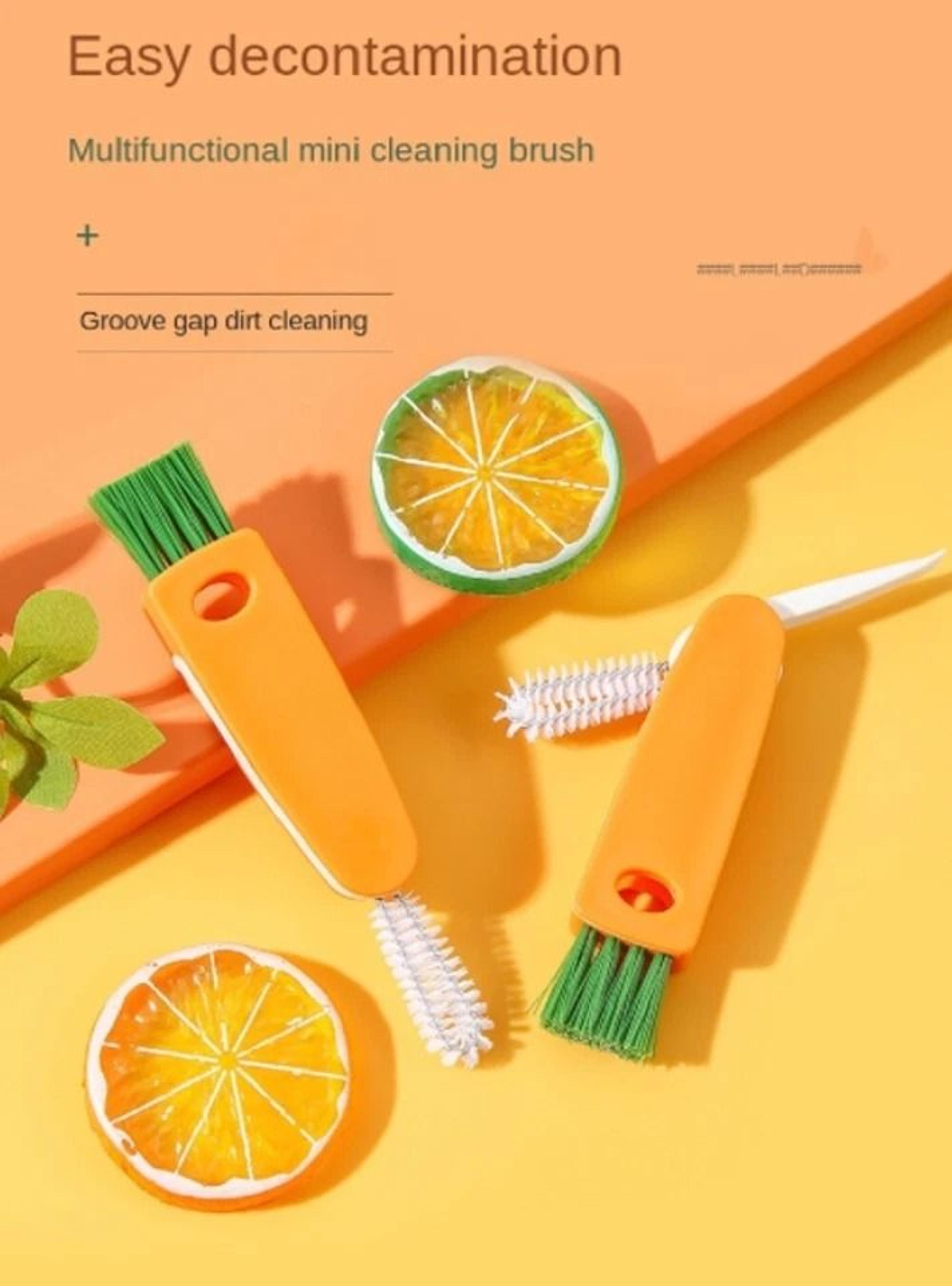 Bottle Cap Cleaner Brush For Lids Straws And Reusable Cups 10