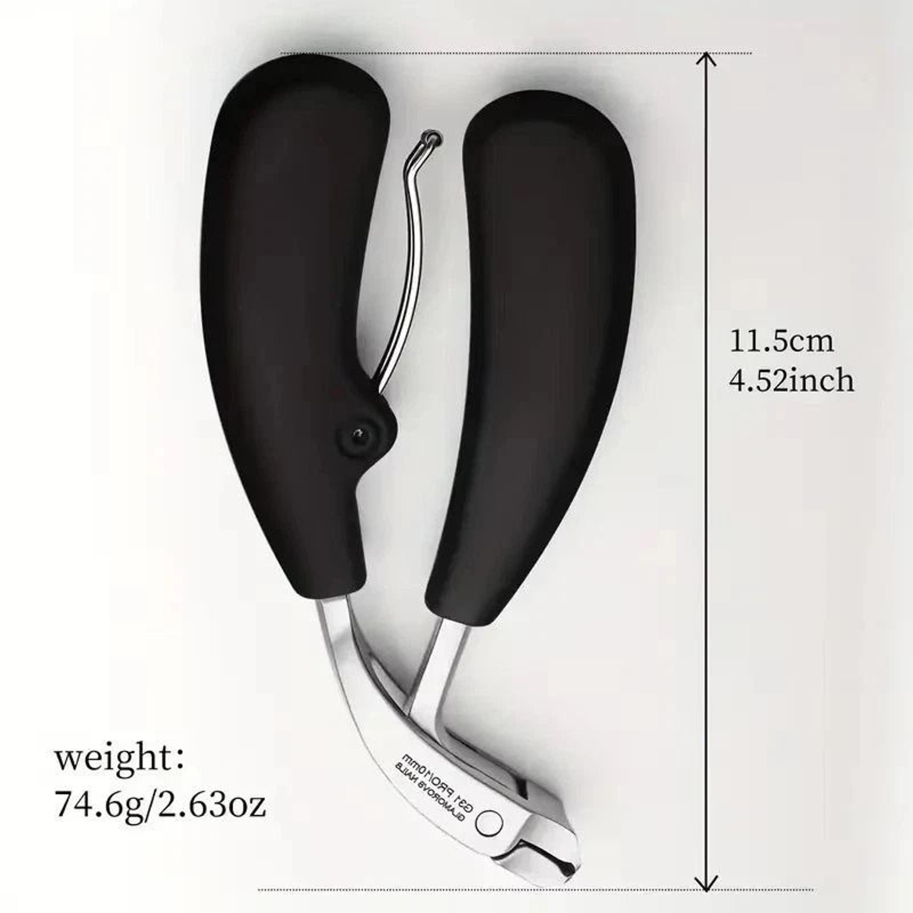 Heavy Duty Thick Toenail Clippers For Seniors Stainless Steel Wide Jaw Nail Cutter 4
