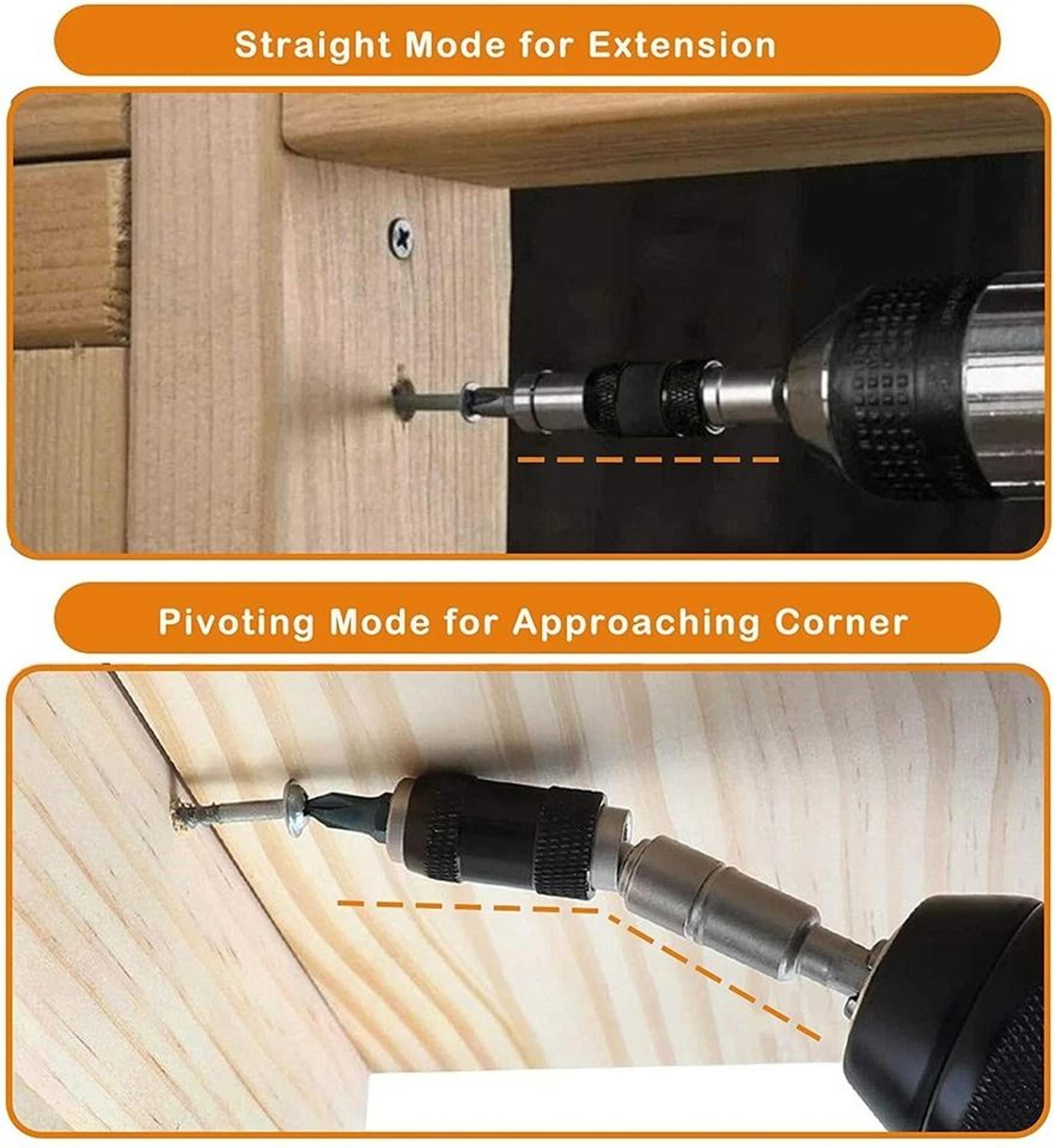 Magnetic Bit Holder Quick Release Hex Shank Extension For Drill And Screwdriver Bits 1