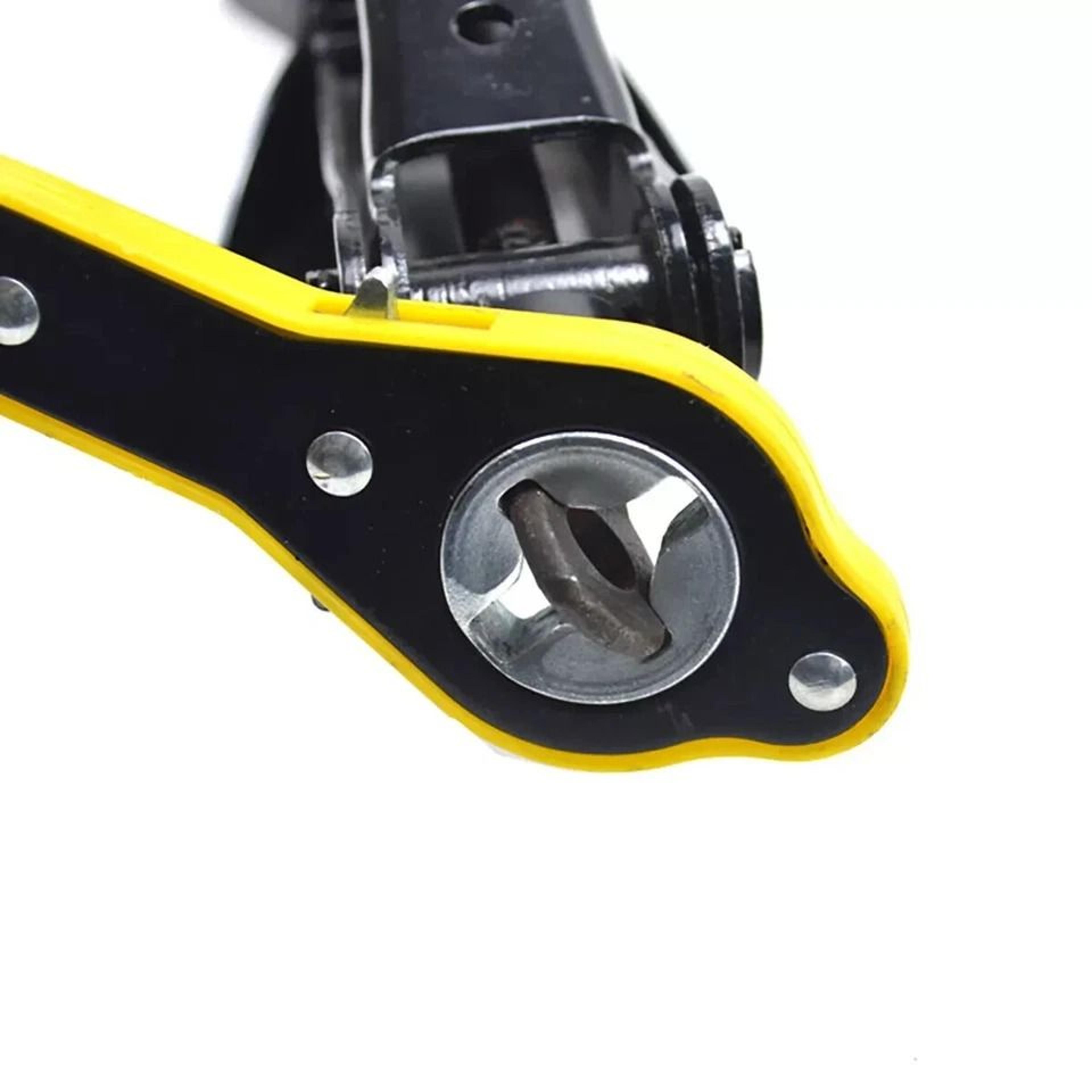 Heavy Duty Scissor Jack Wrench Ratchet Lug Wrench For Fast Tire Changes 9