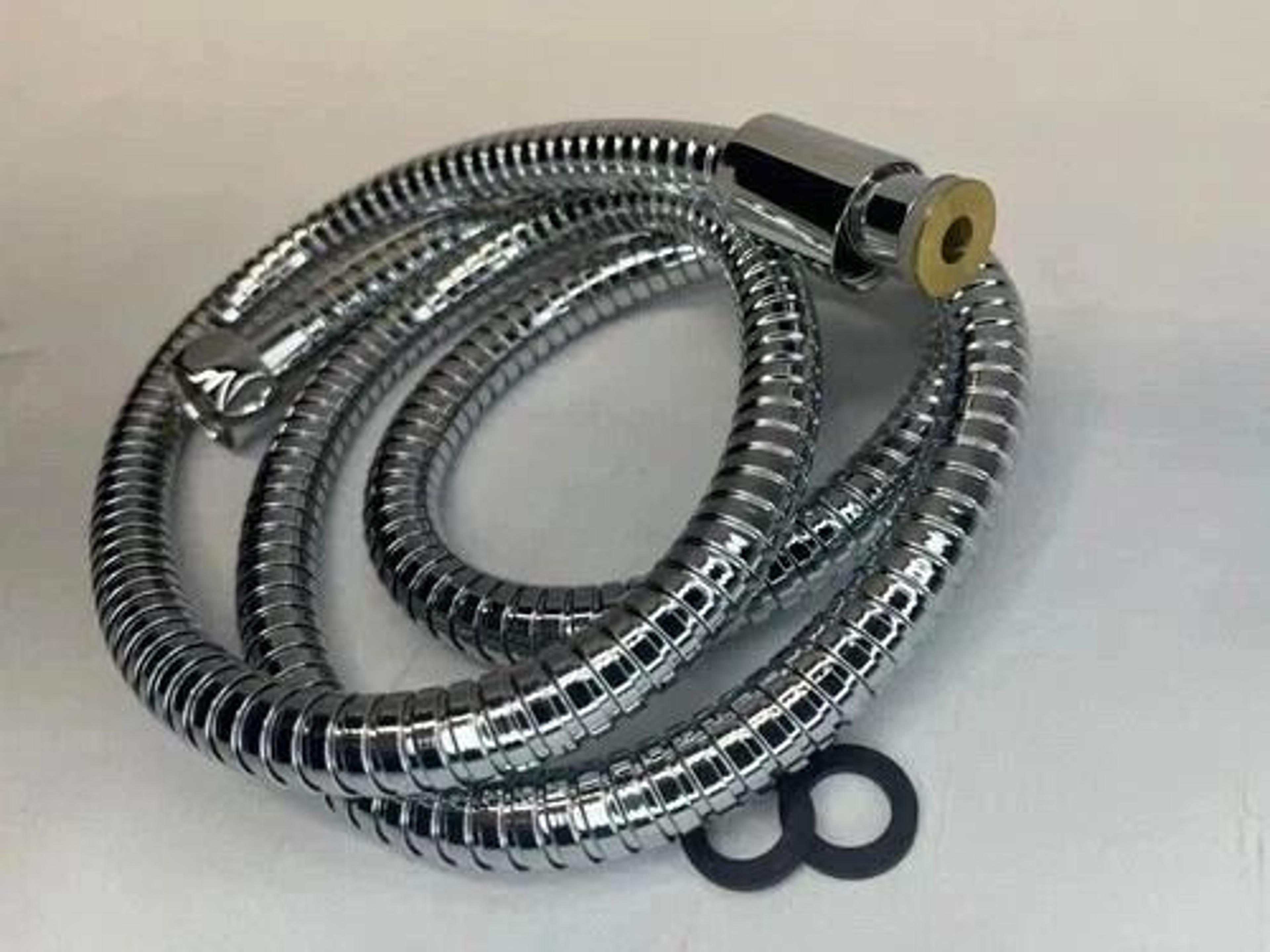 Stainless Steel Handheld Shower Hose Universal Replacement For RV Or Home 2