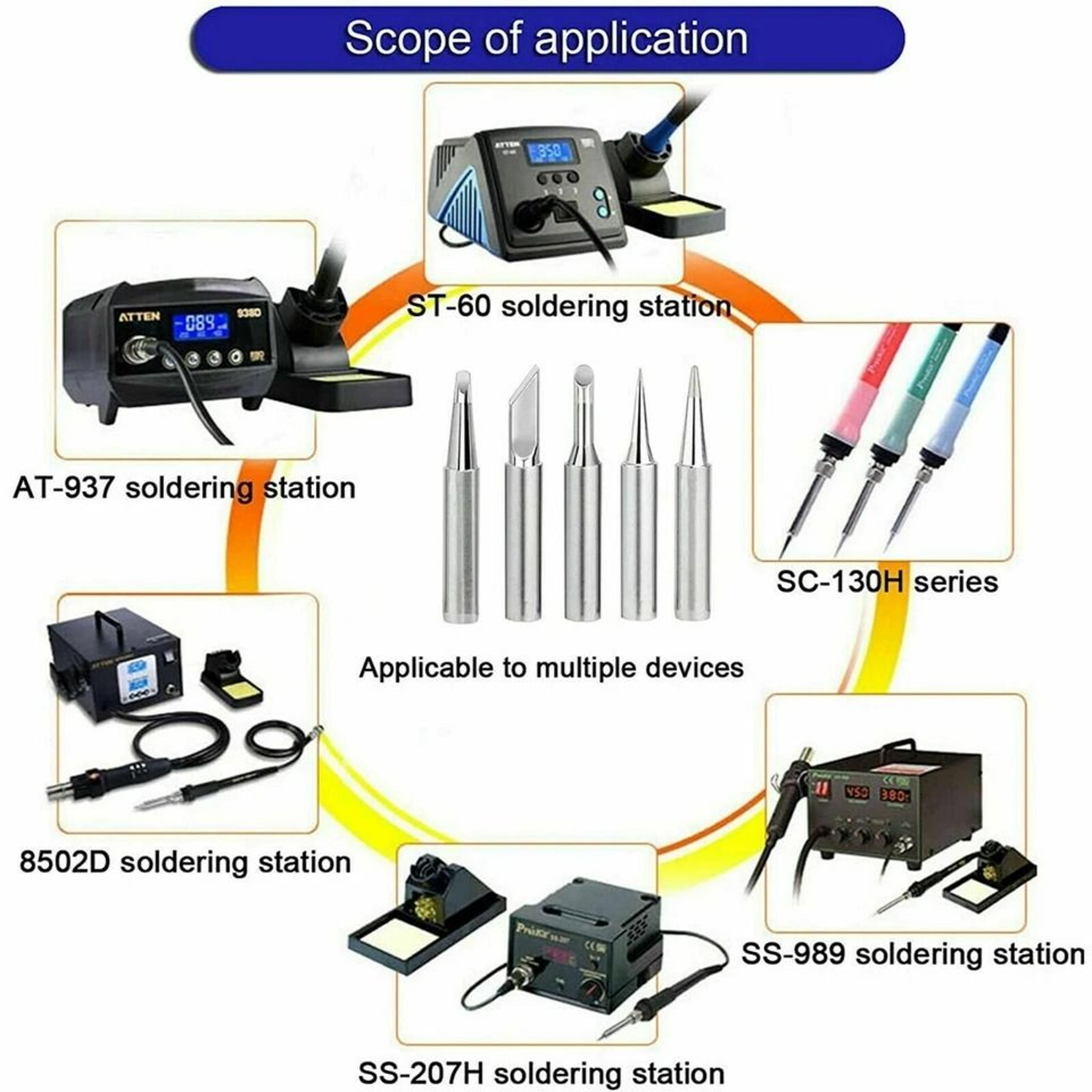 Soldering Tips For Hakko Soldering Station Screwdriver Replacement Set 5