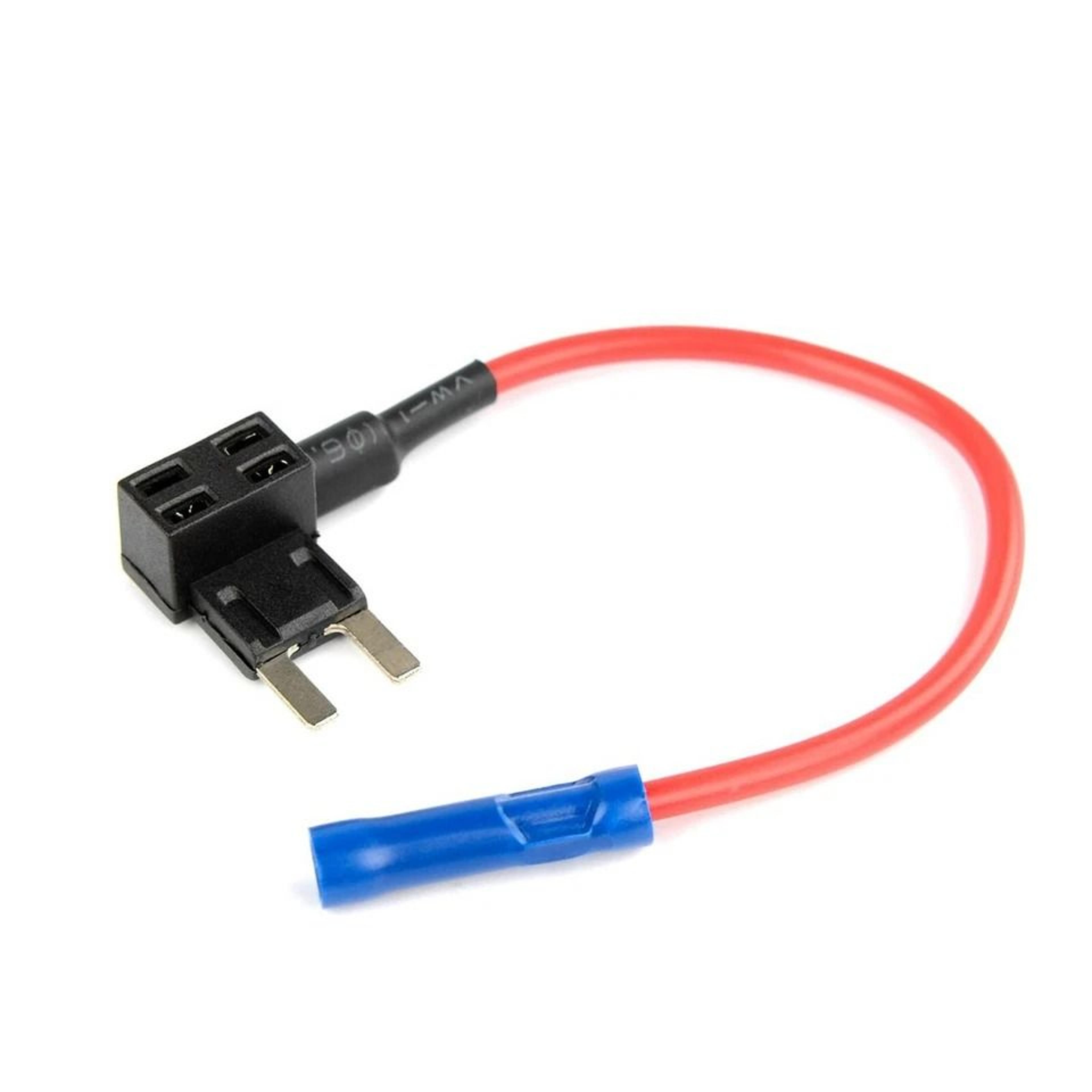 Fuse Tap Adapter Kit For Automotive AddaCircuit Mini ATM APM Blade Fuses 6