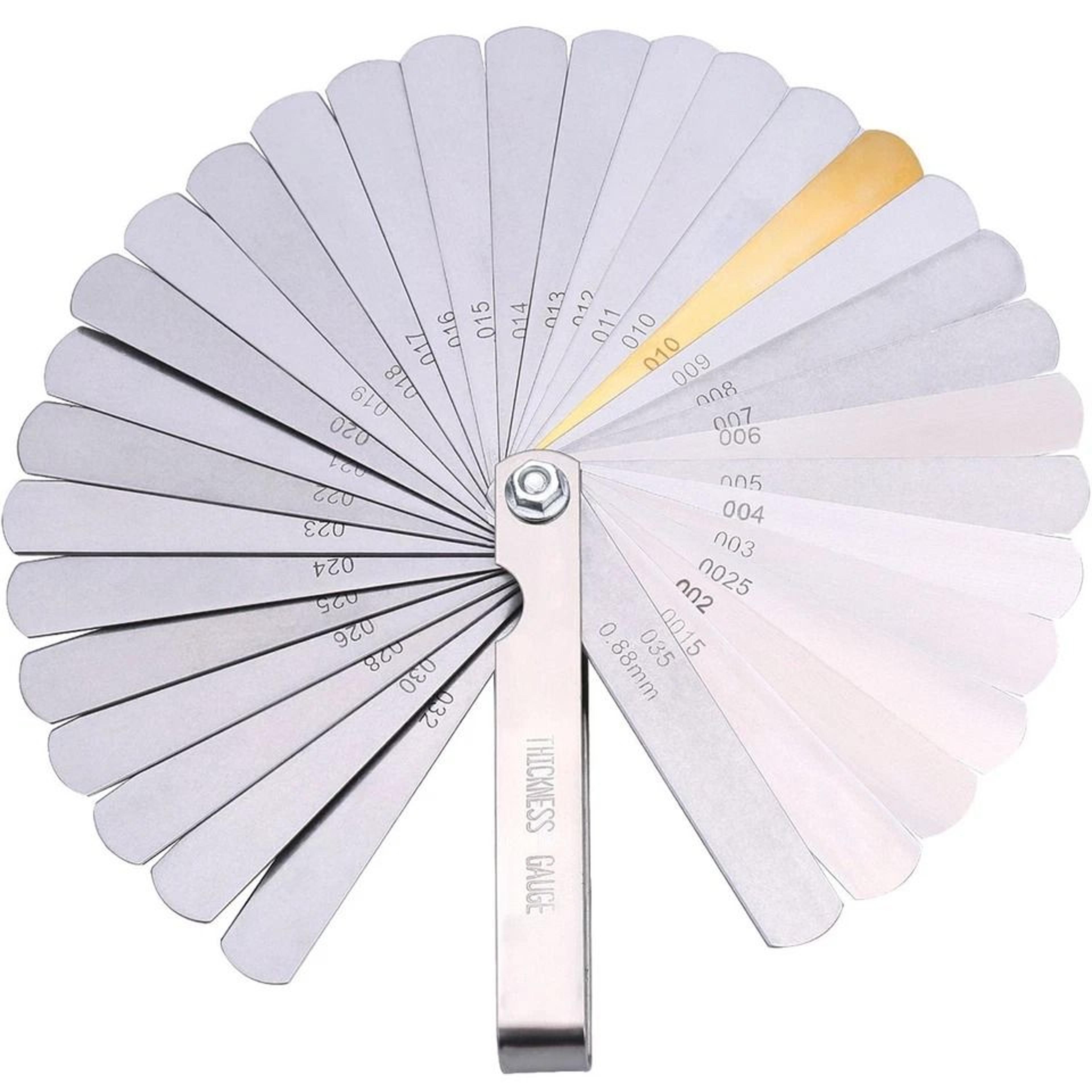 blade dual reading feeler gauge for spark plug and valve clearance metric sae