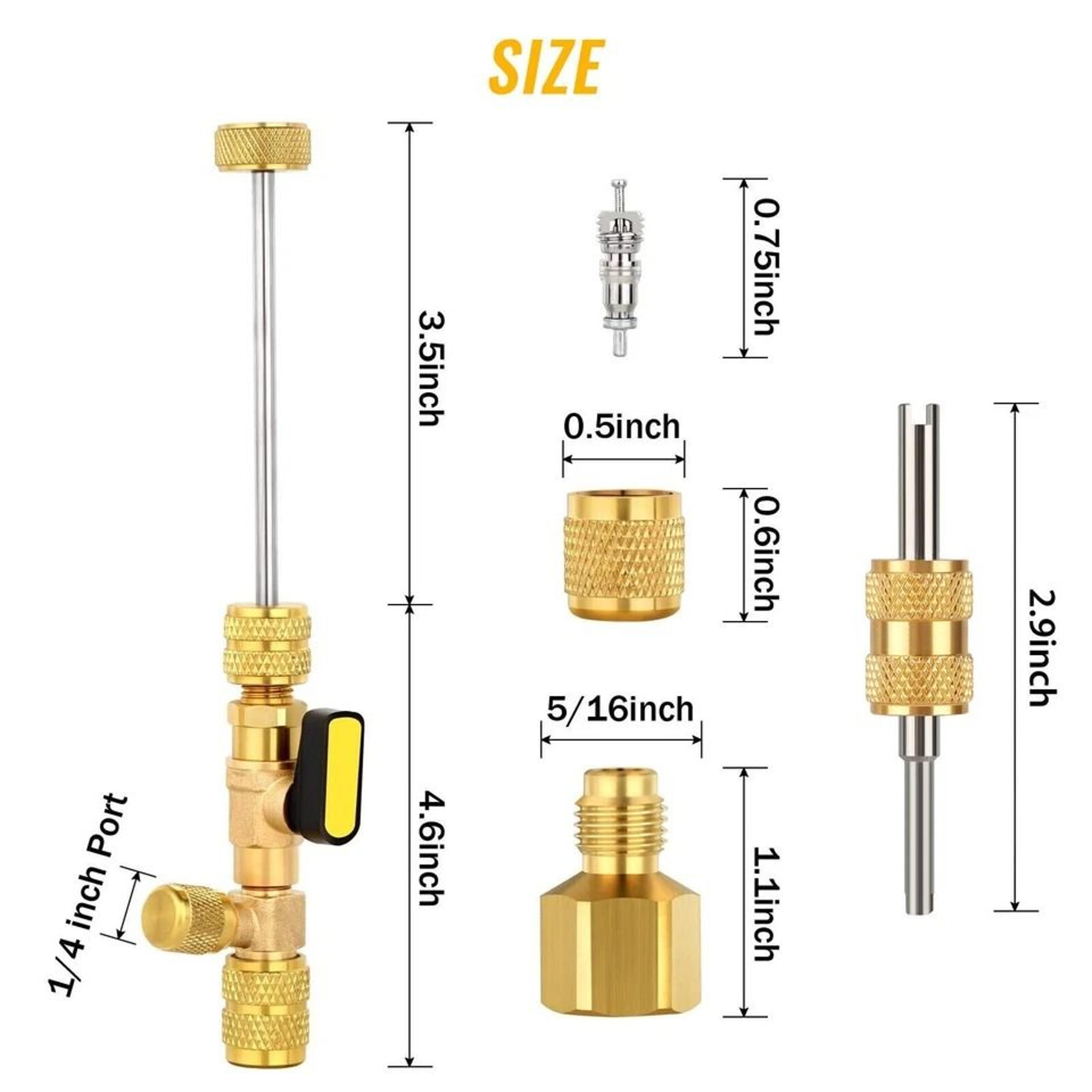 HVAC Valve Core Remover Tool For Systems 8