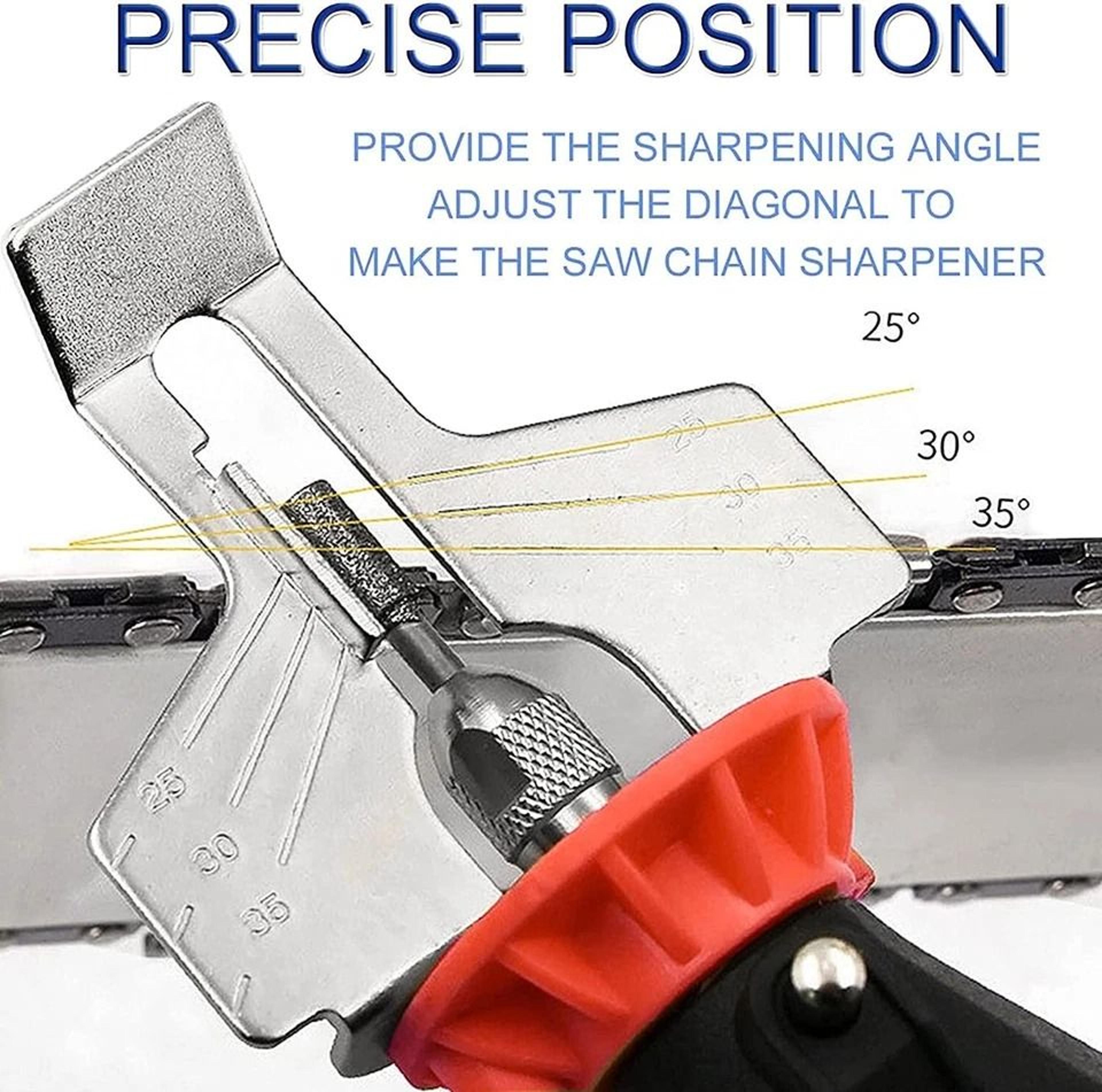Electric Chainsaw Sharpener  Grinder File Tool Attachment Easy Blade Maintenance For Home  Professi 5