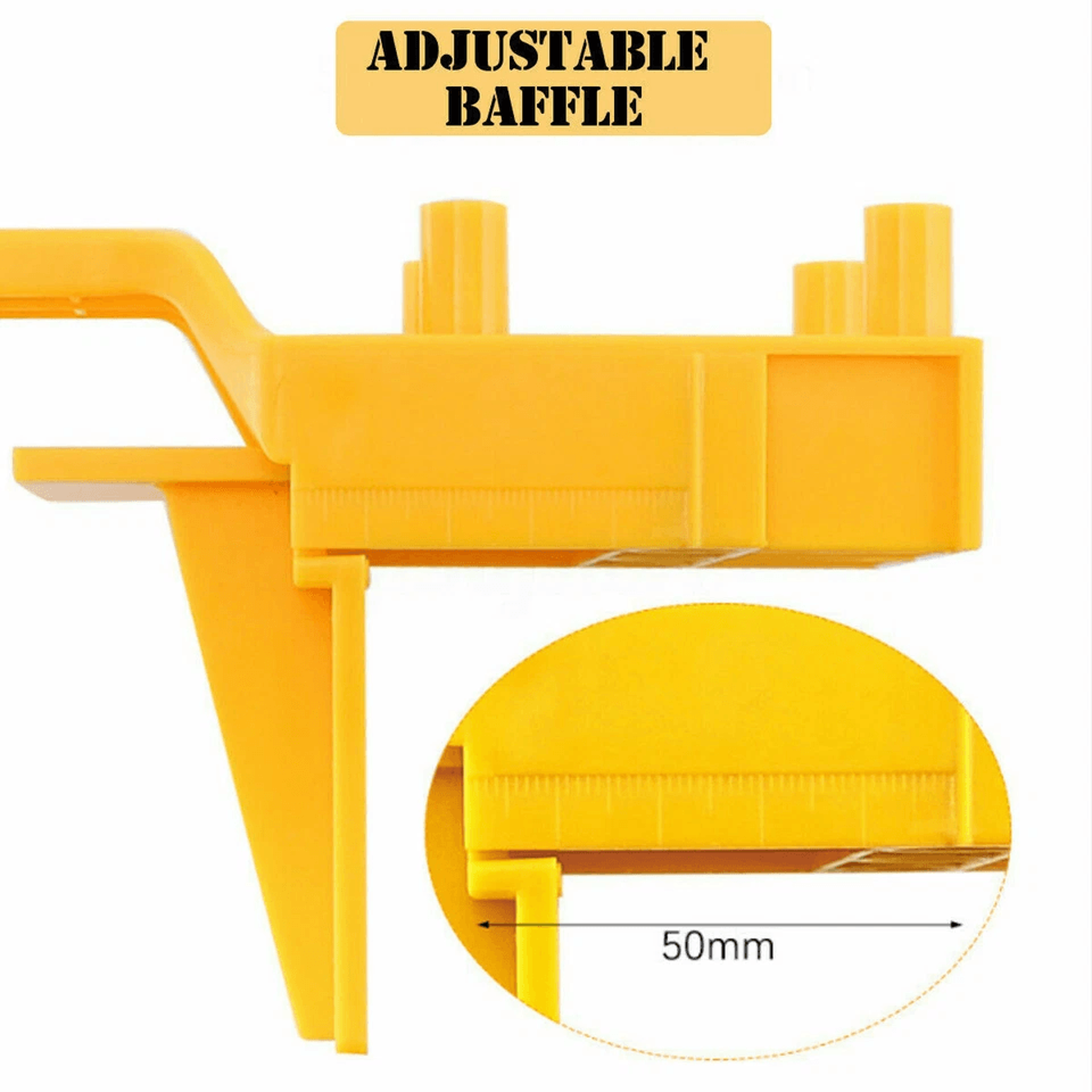 Handheld Woodworking Doweling Jig Drill Guide Wood Dowel Hole Kit 8