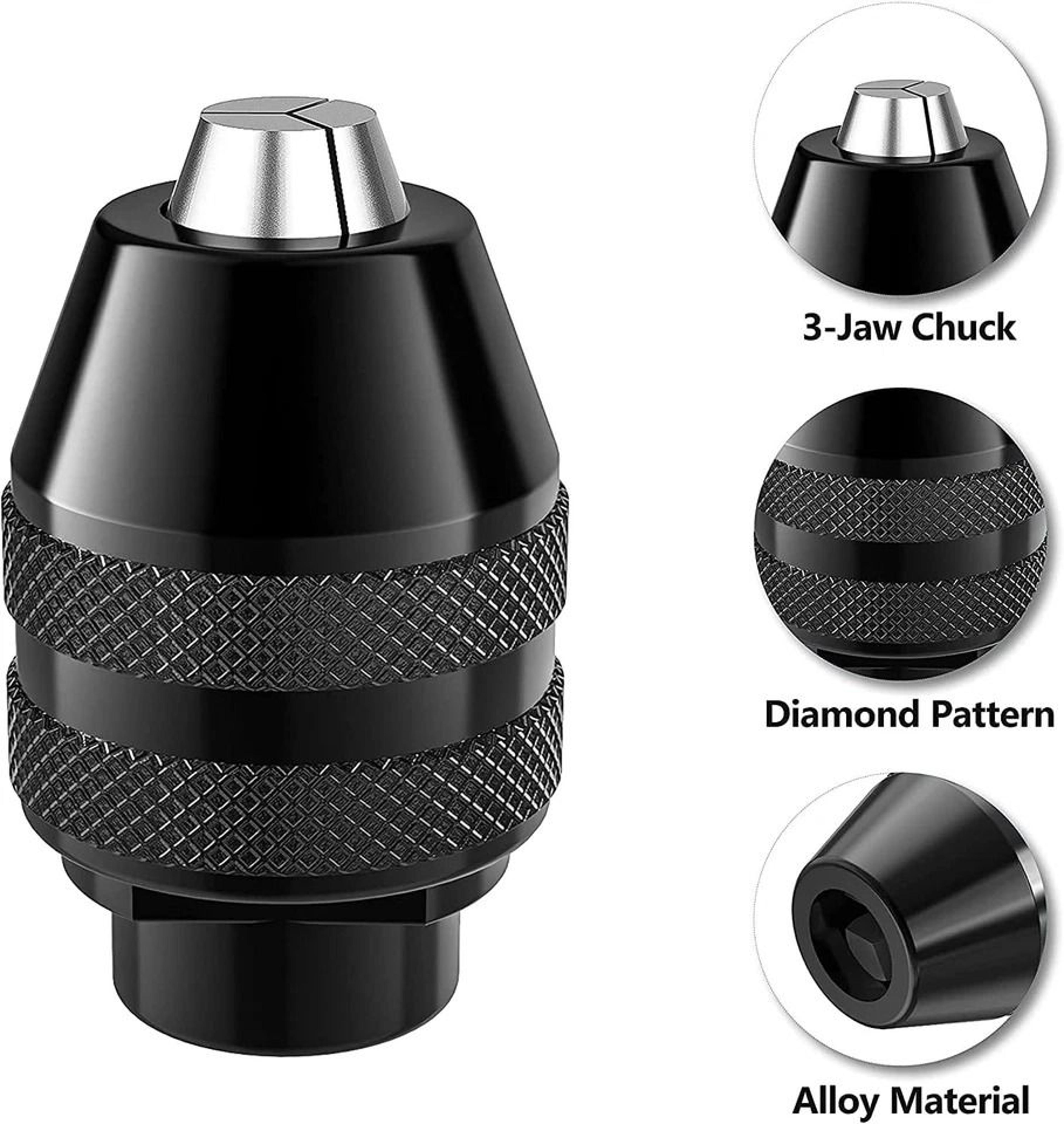 Dremel Keyless Chuck Replacement Quick Change Rotary Tool Accessory 2