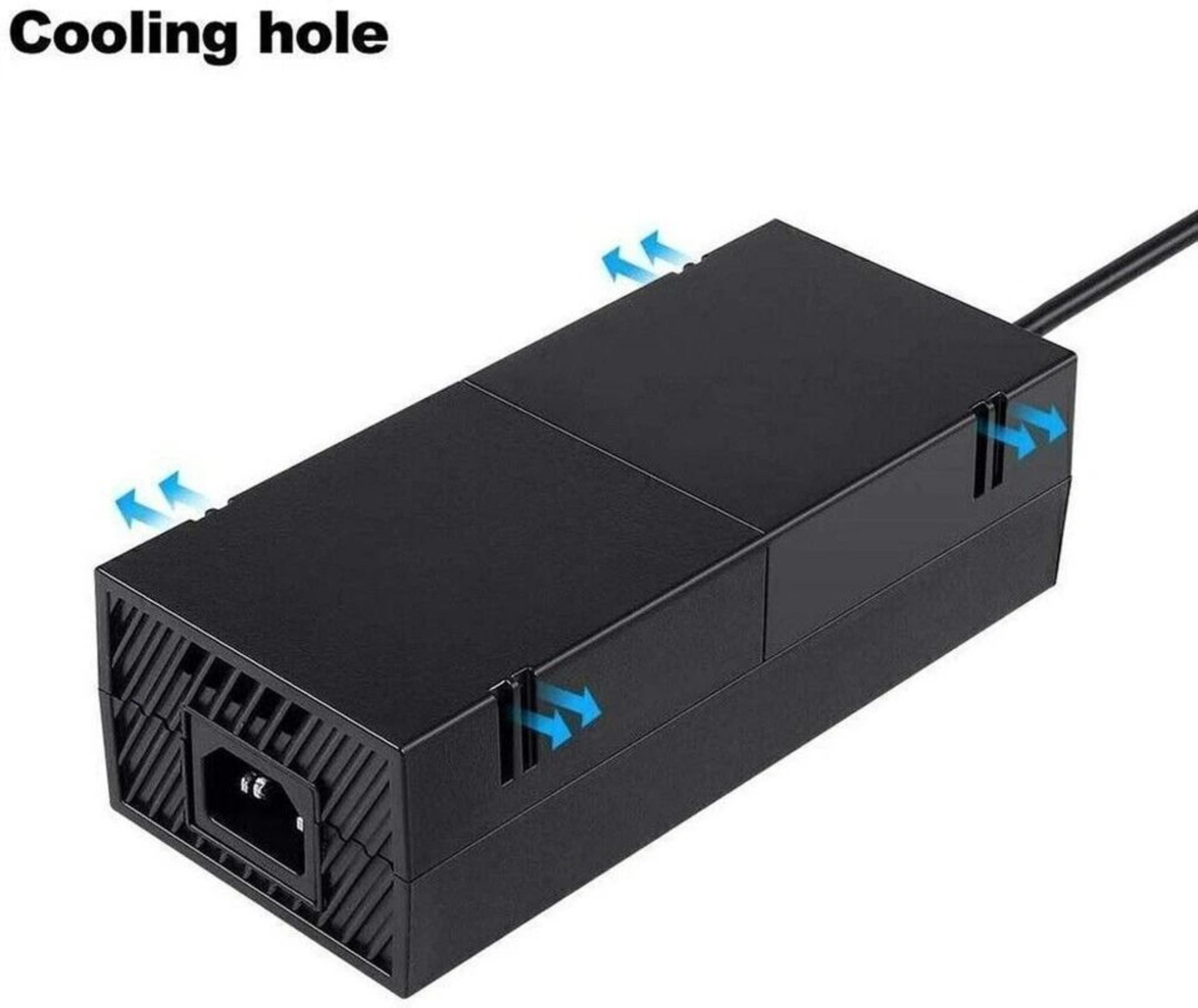 Replacement Power Supply Adapter For Xbox One AC Adapter PSU Brick With Cord 7