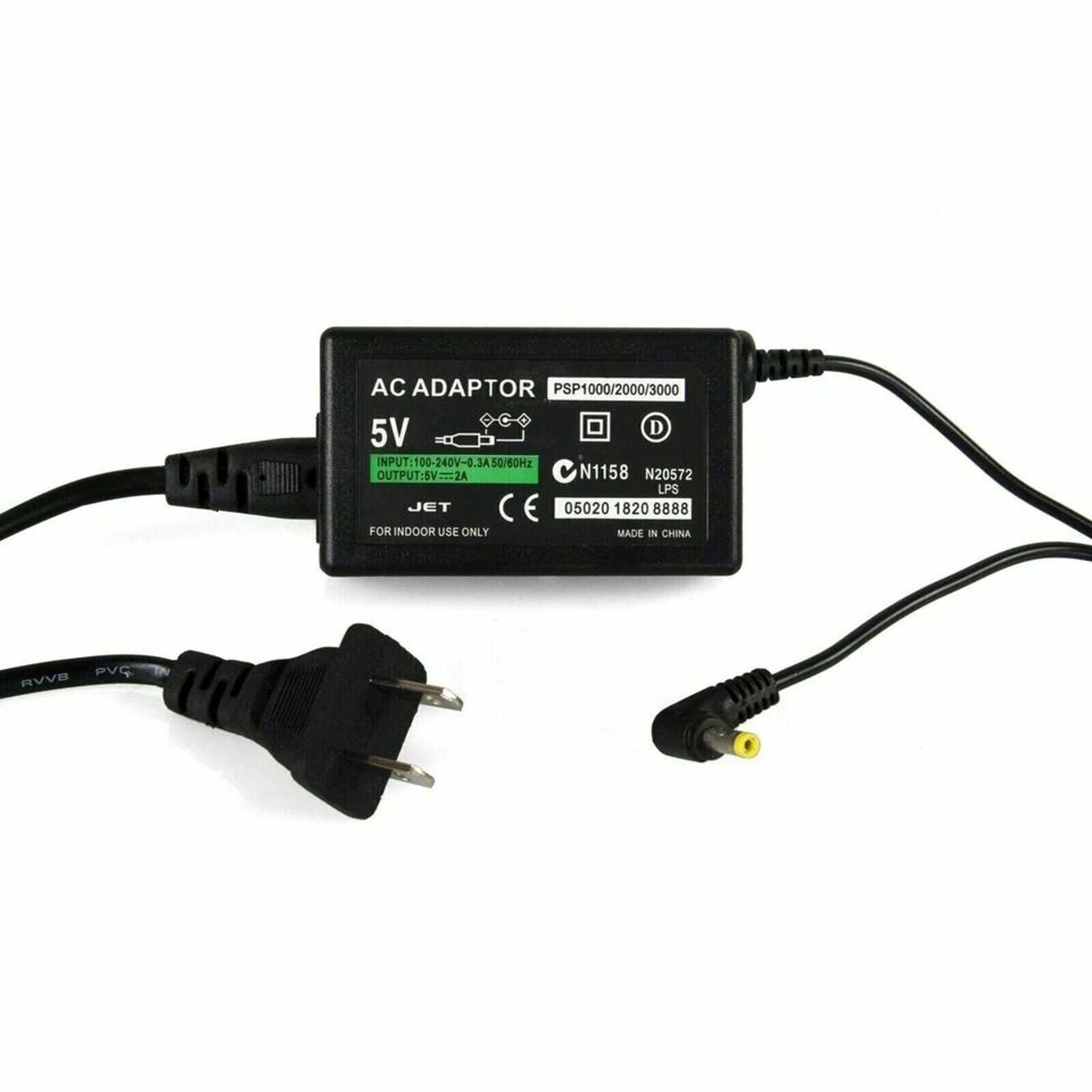AC Adapter Wall Charger Power Supply For Sony PSP Fast Charging Solution 2