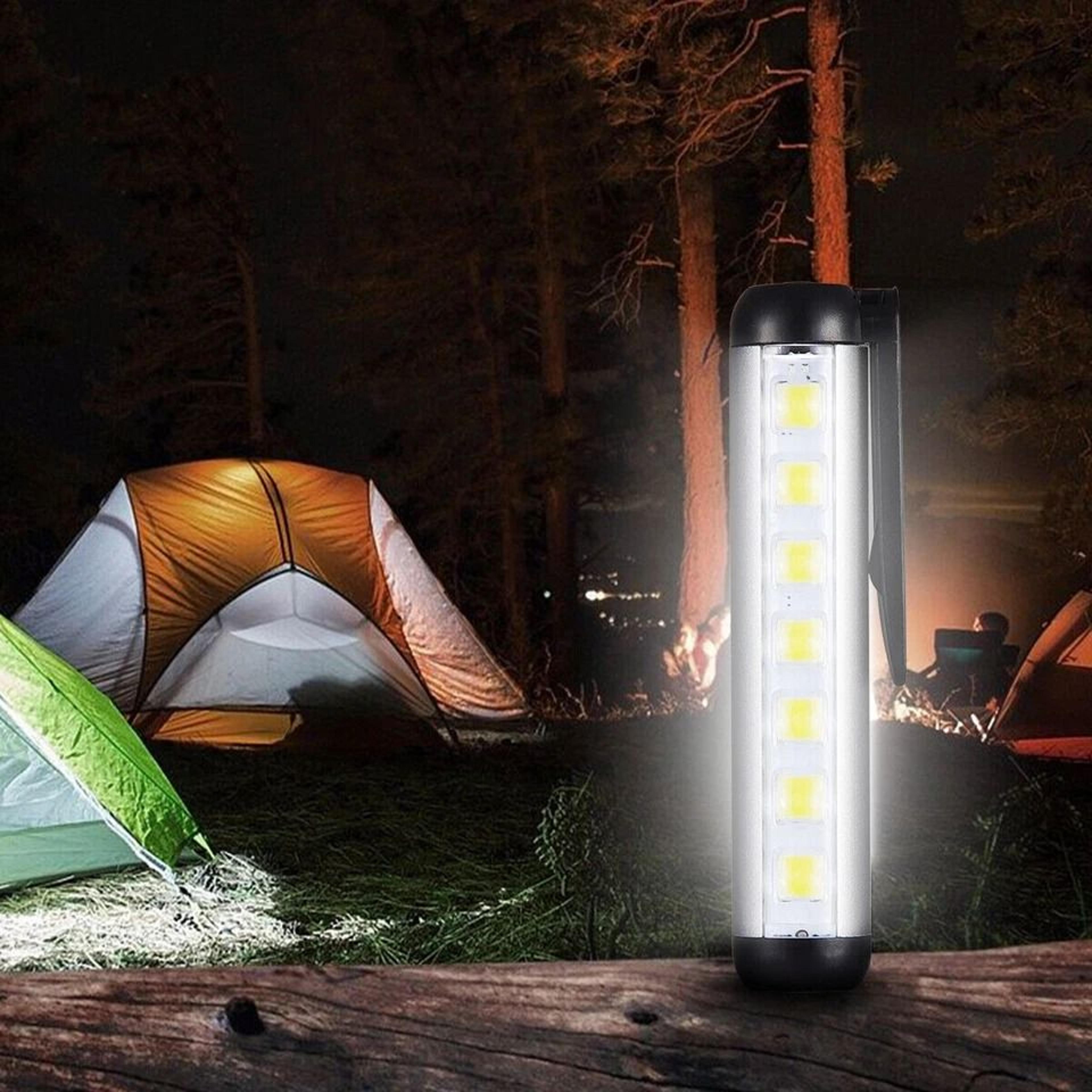 magnetic rechargeable cob led flashlight work light super bright, compact torch penlight