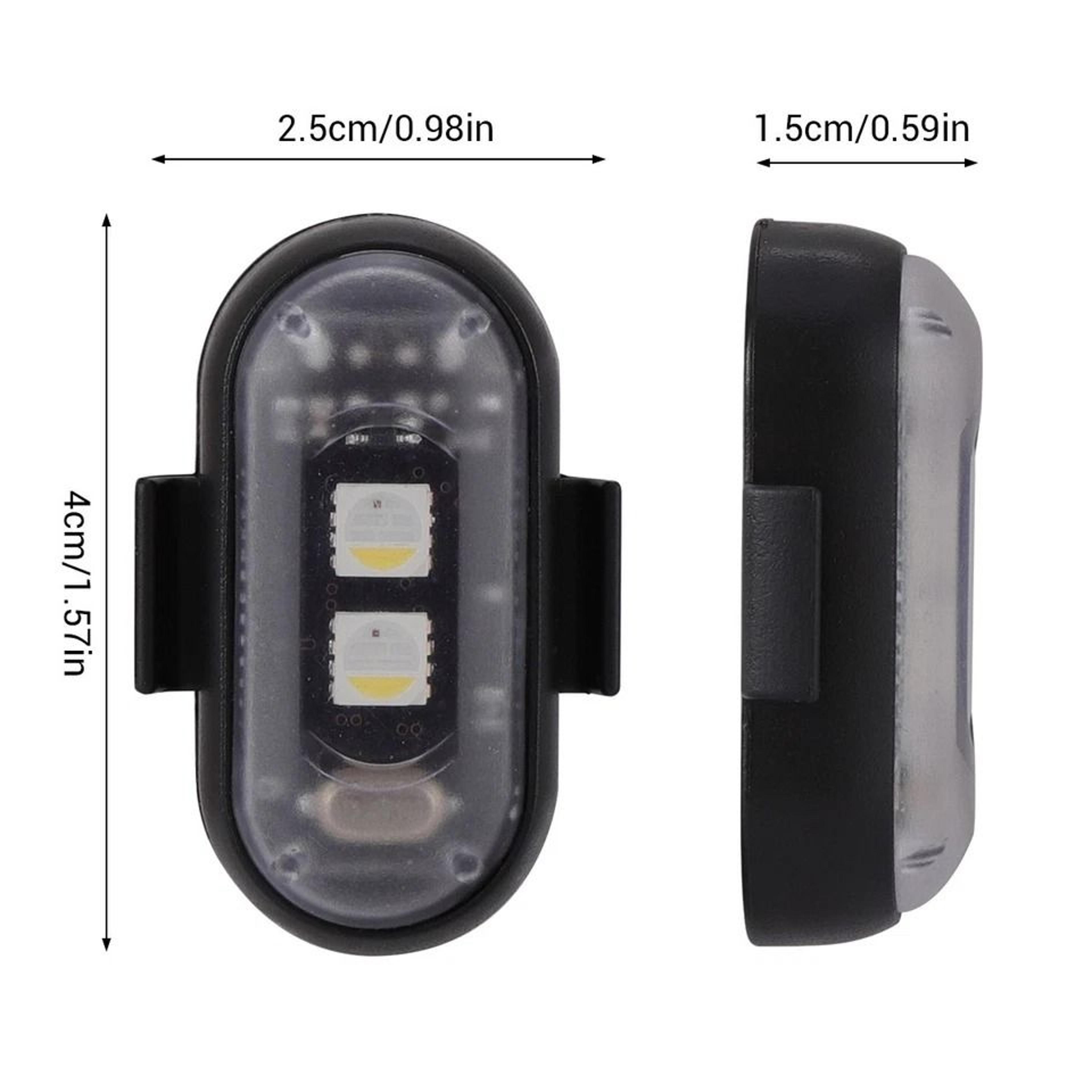 RGB Wireless LED Strobe Lights Rechargeable Flashing Warning Lights With 8 Color Modes 13