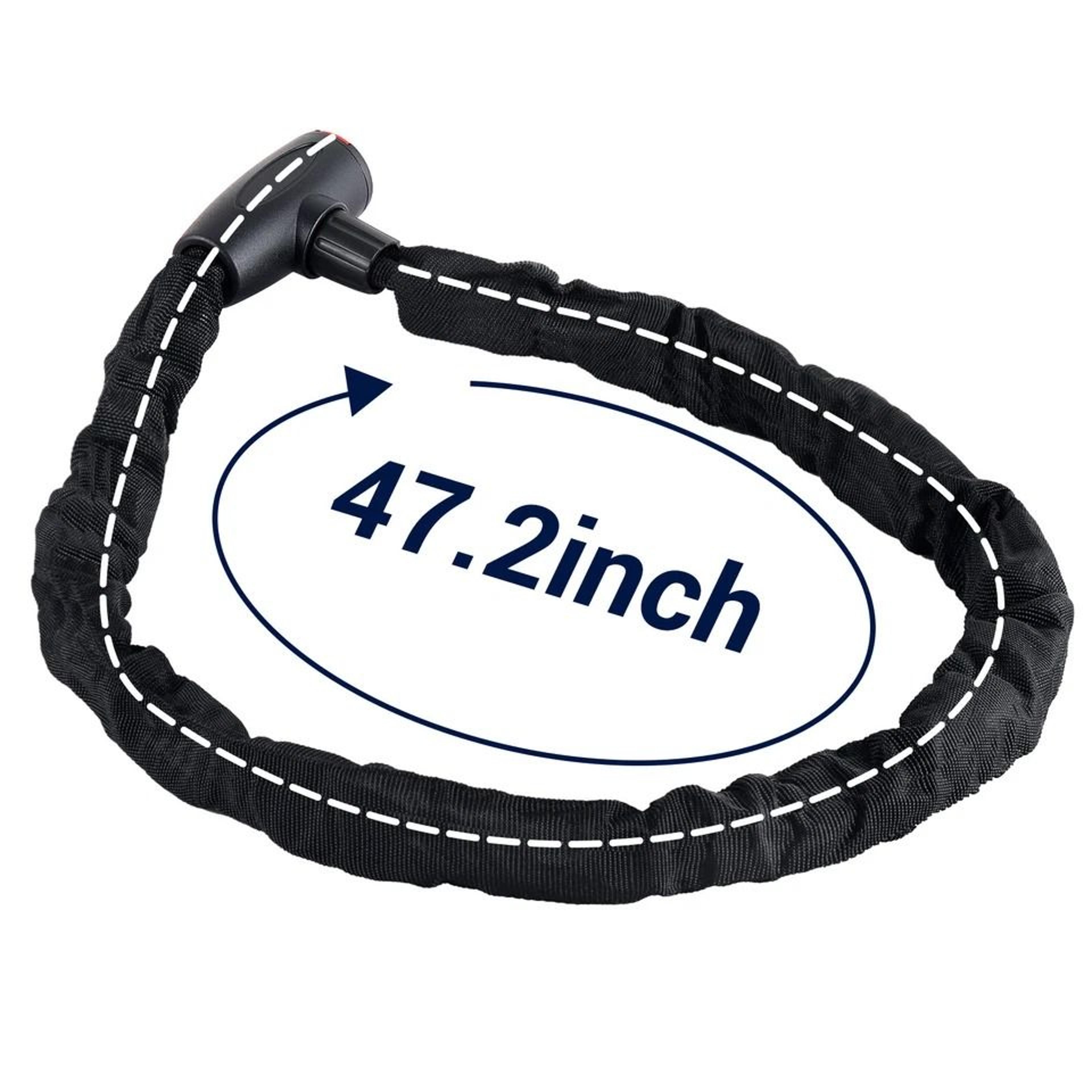 HeavyDuty Bike Chain Lock Long Durable AntiTheft Security Lock 1