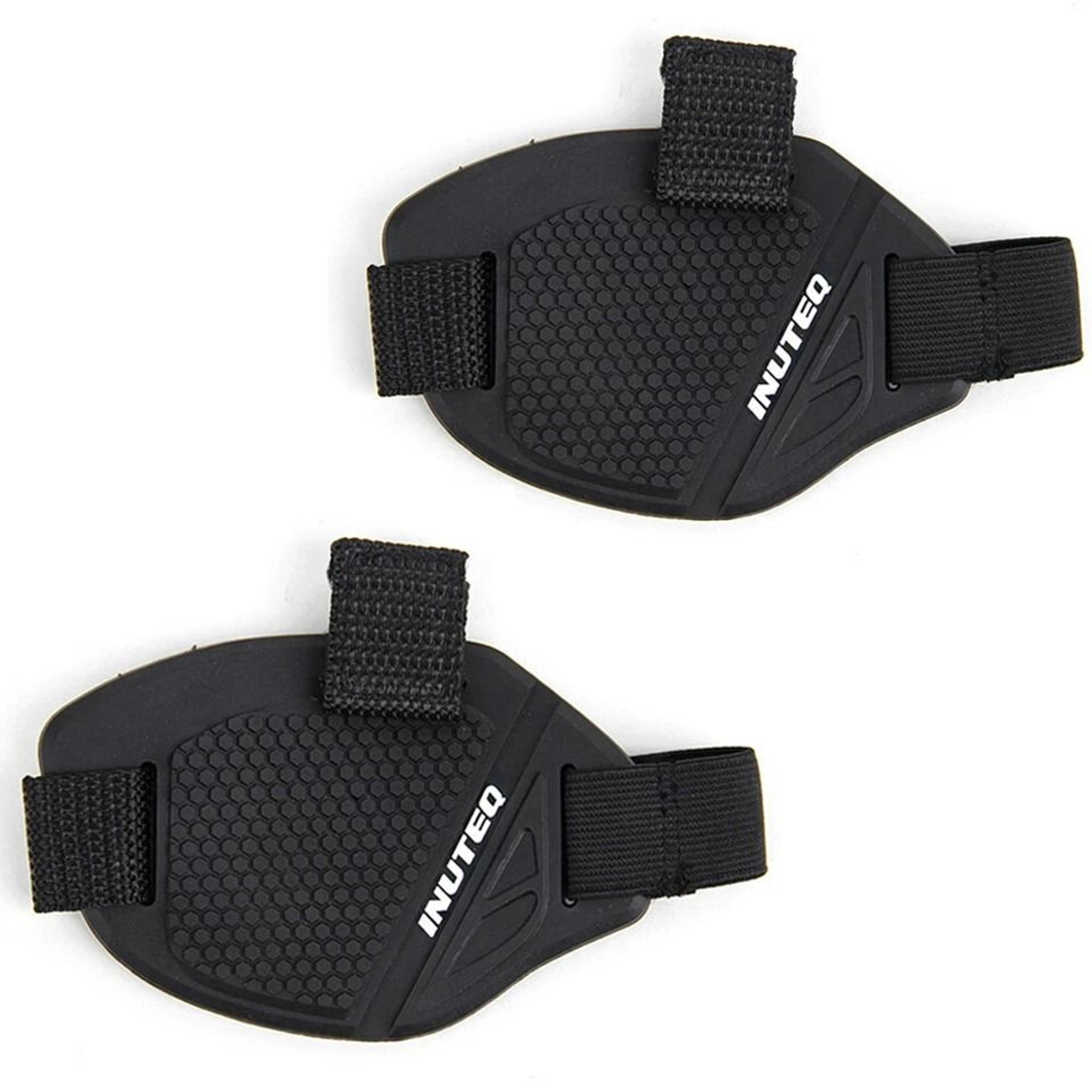 motorcycle boot protector pads shift guard cover for shoe & boot protection