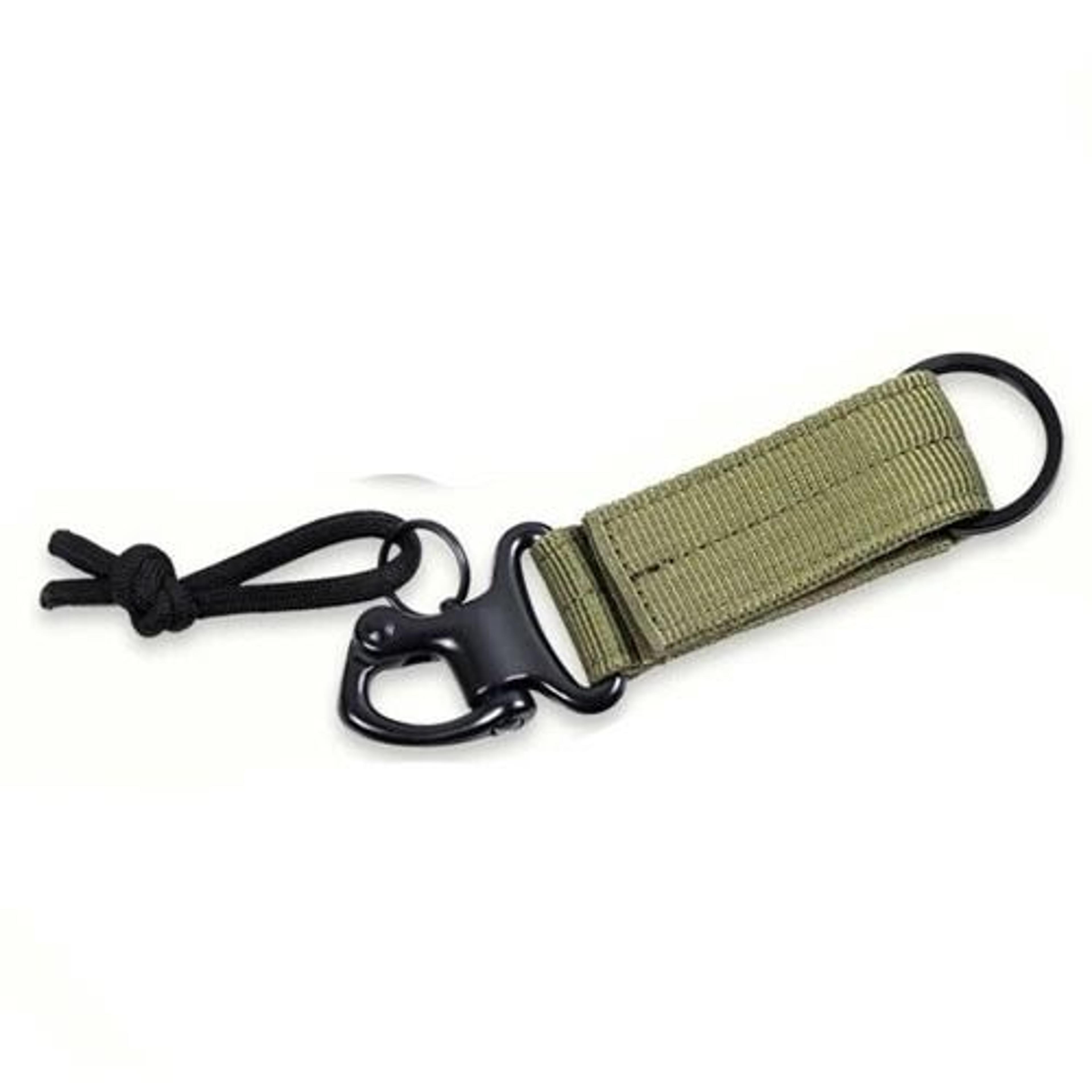 Tactical Keychain Hook With Webbing Outdoor Carabiner For Keys Gear  More 2