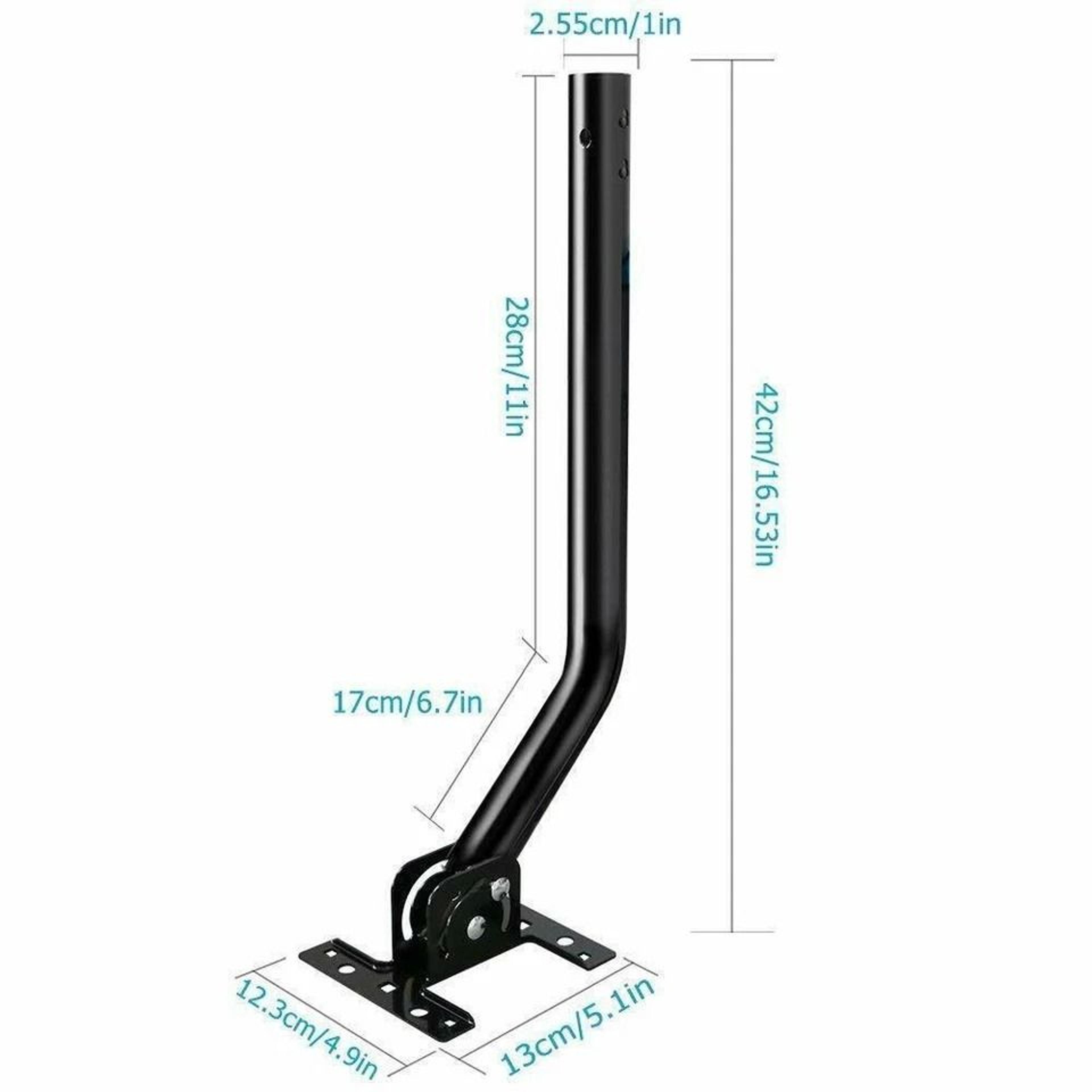 Adjustable Outdoor TV Antenna Mount Universal JPole Dish Bracket Base 1