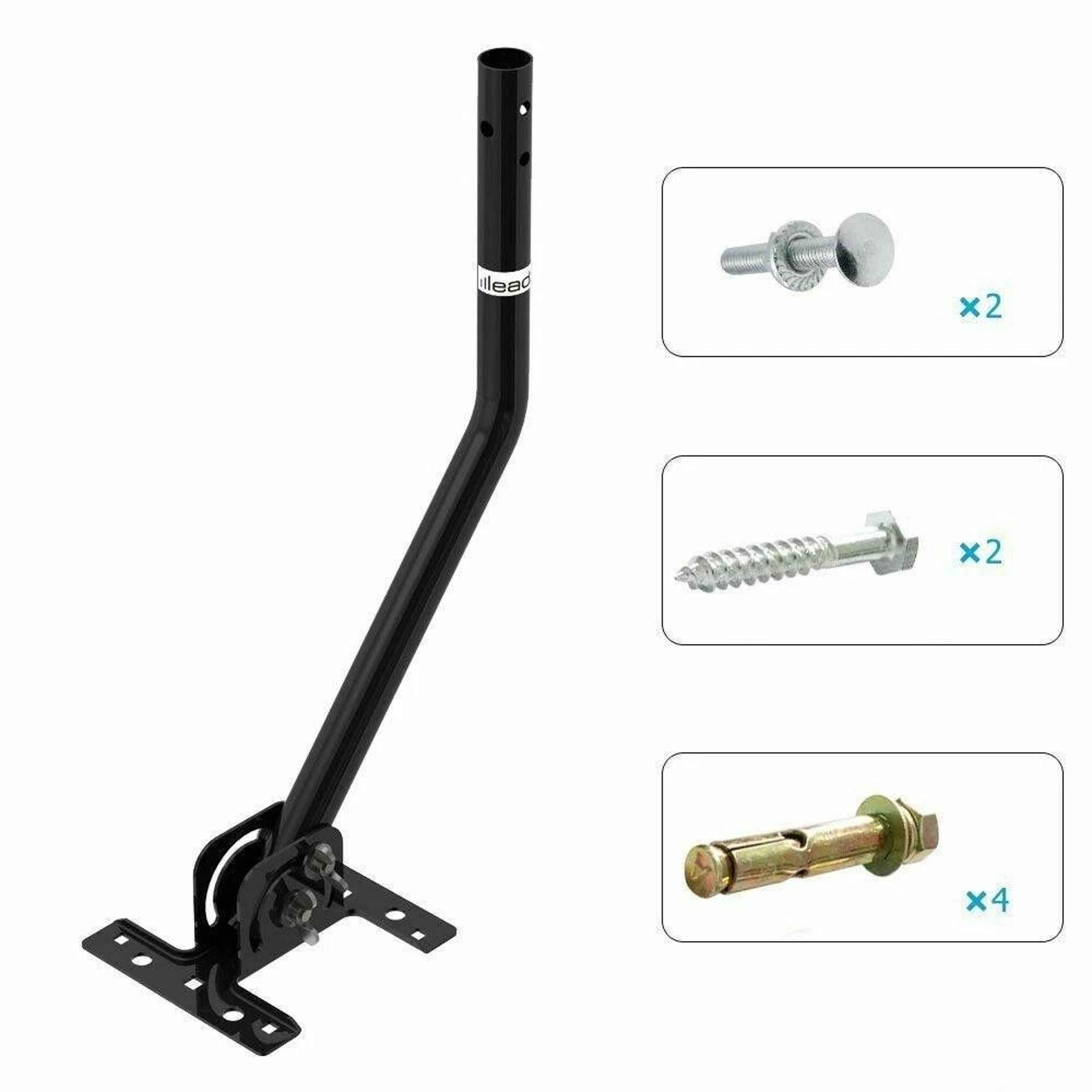 Adjustable Outdoor TV Antenna Mount Universal JPole Dish Bracket Base 5