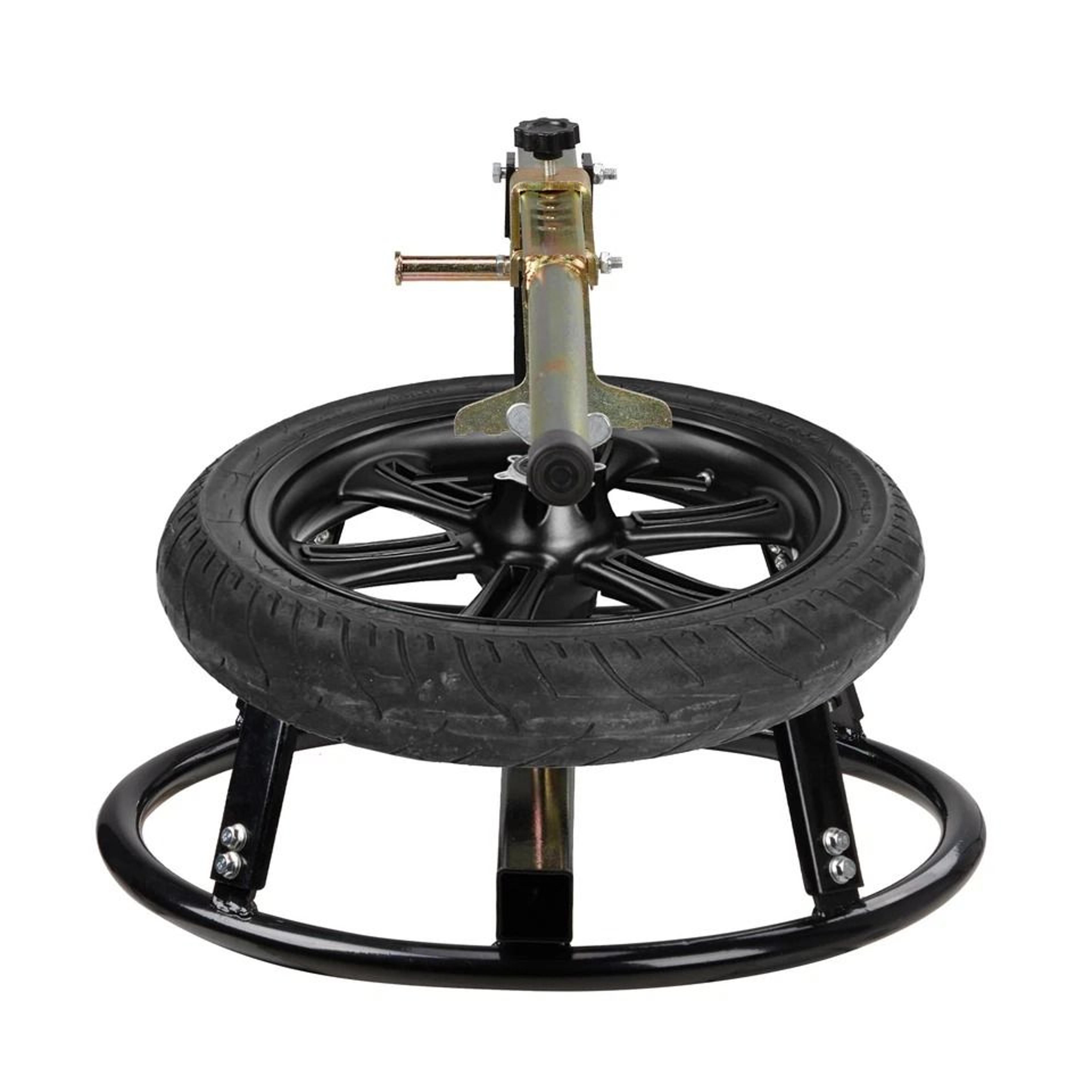 Portable Motorcycle Tire Changing Stand With Bead Breaker 7