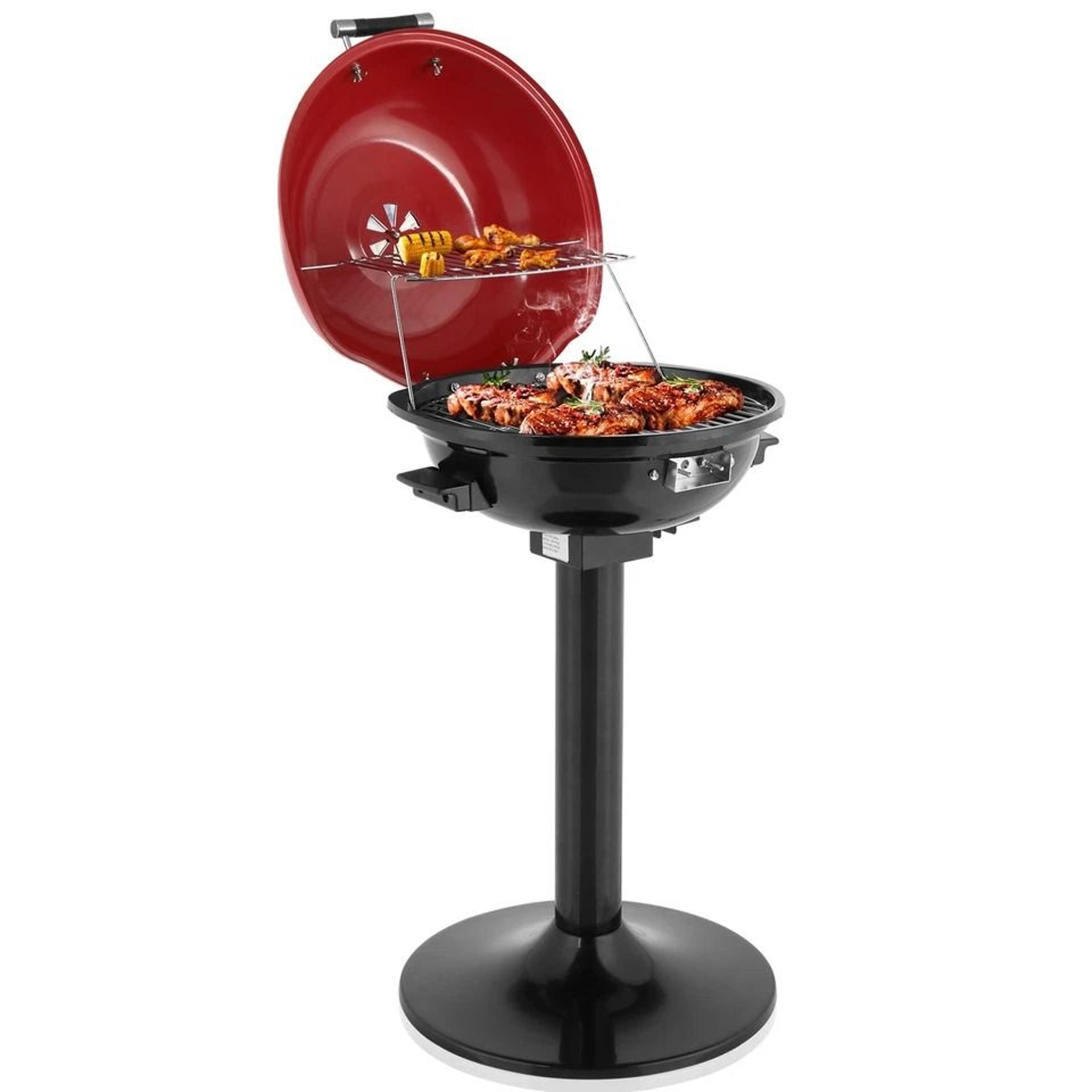 Portable Electric Grill Outdoor BBQ Barbecue With Adjustable Temperature For Garden  Patio 1