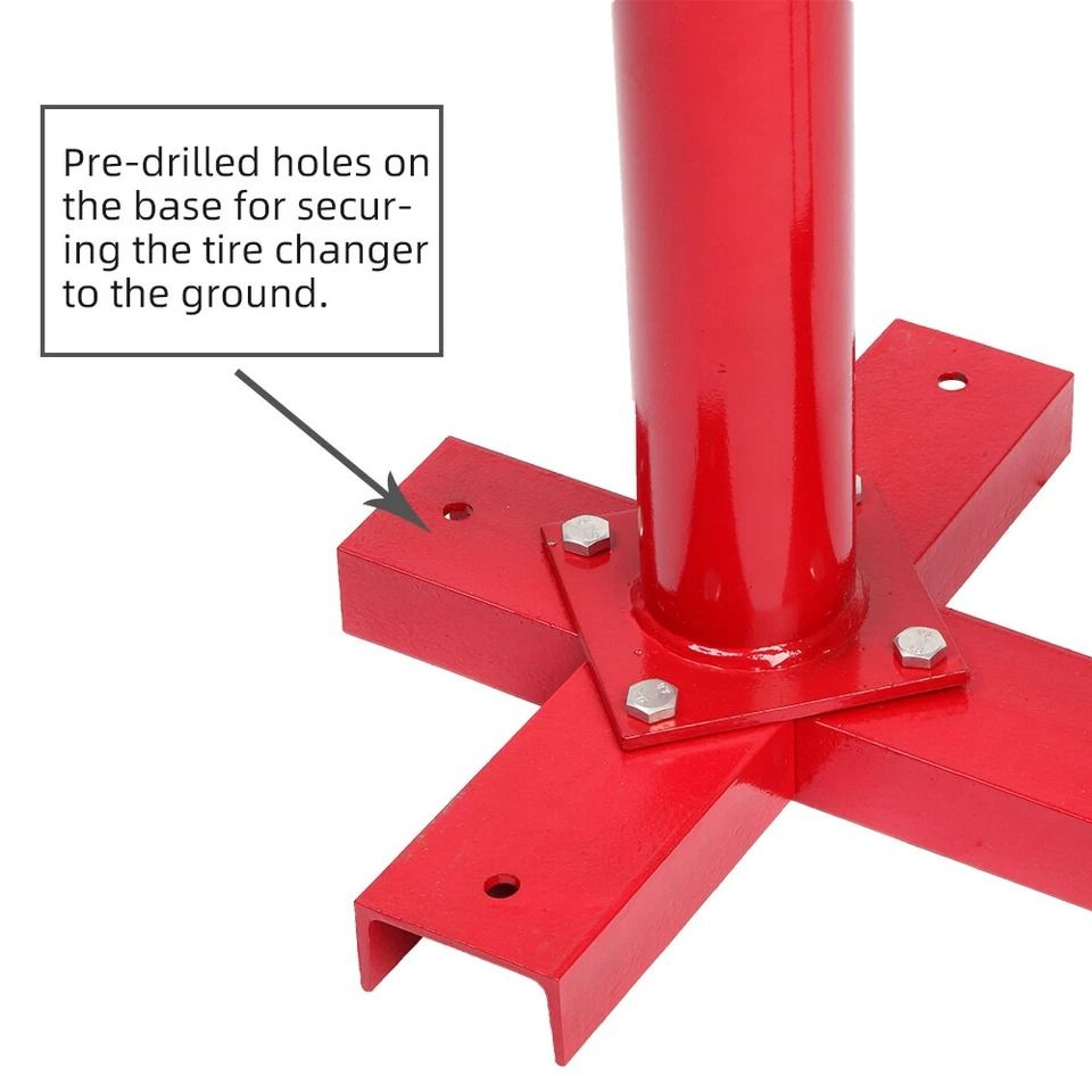 Portable Manual Tire Changer With Bead Breaker Tool For Tires 6