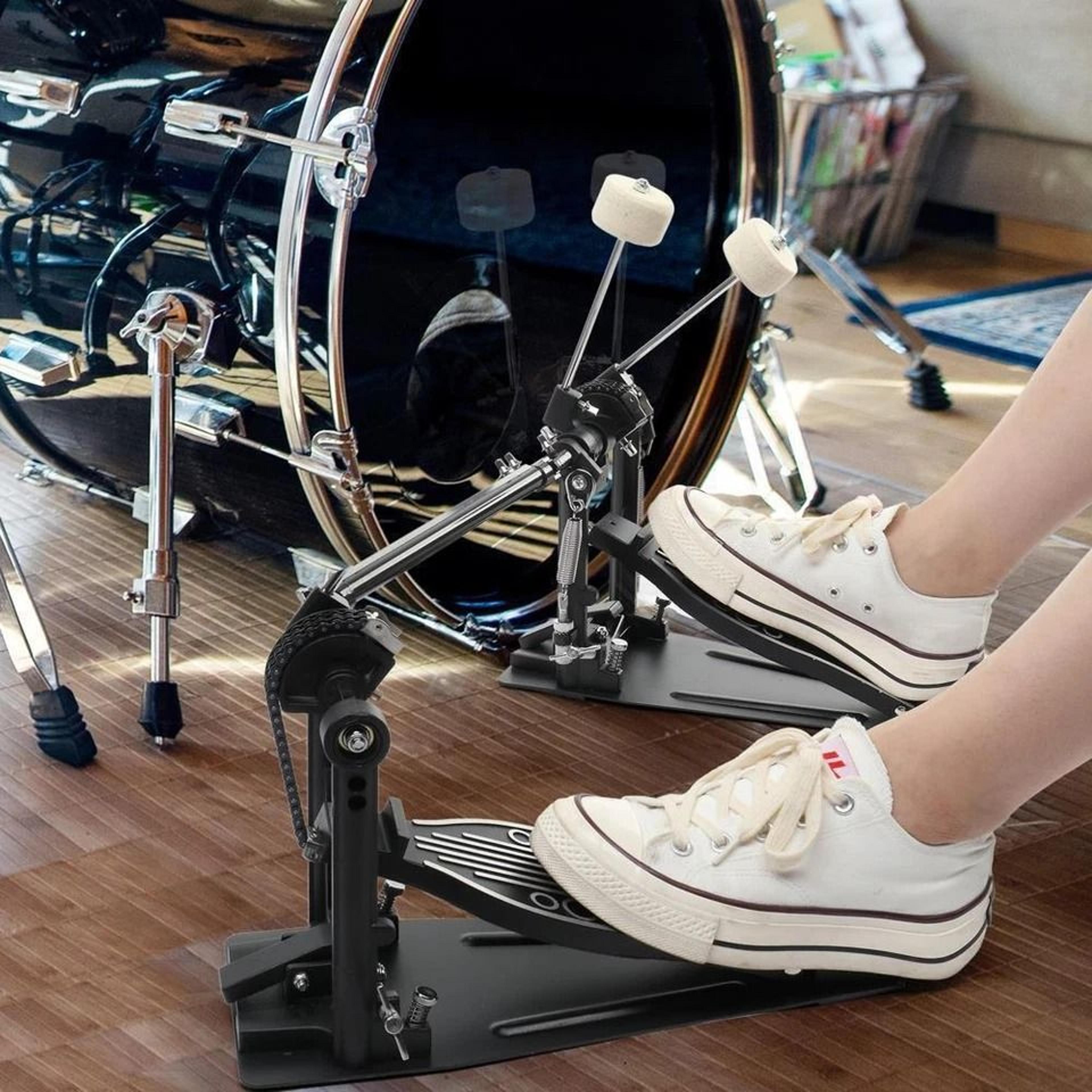 MCH Double Bass Drum Pedal Double Chain Kick Pedal For Practice And Performance 4