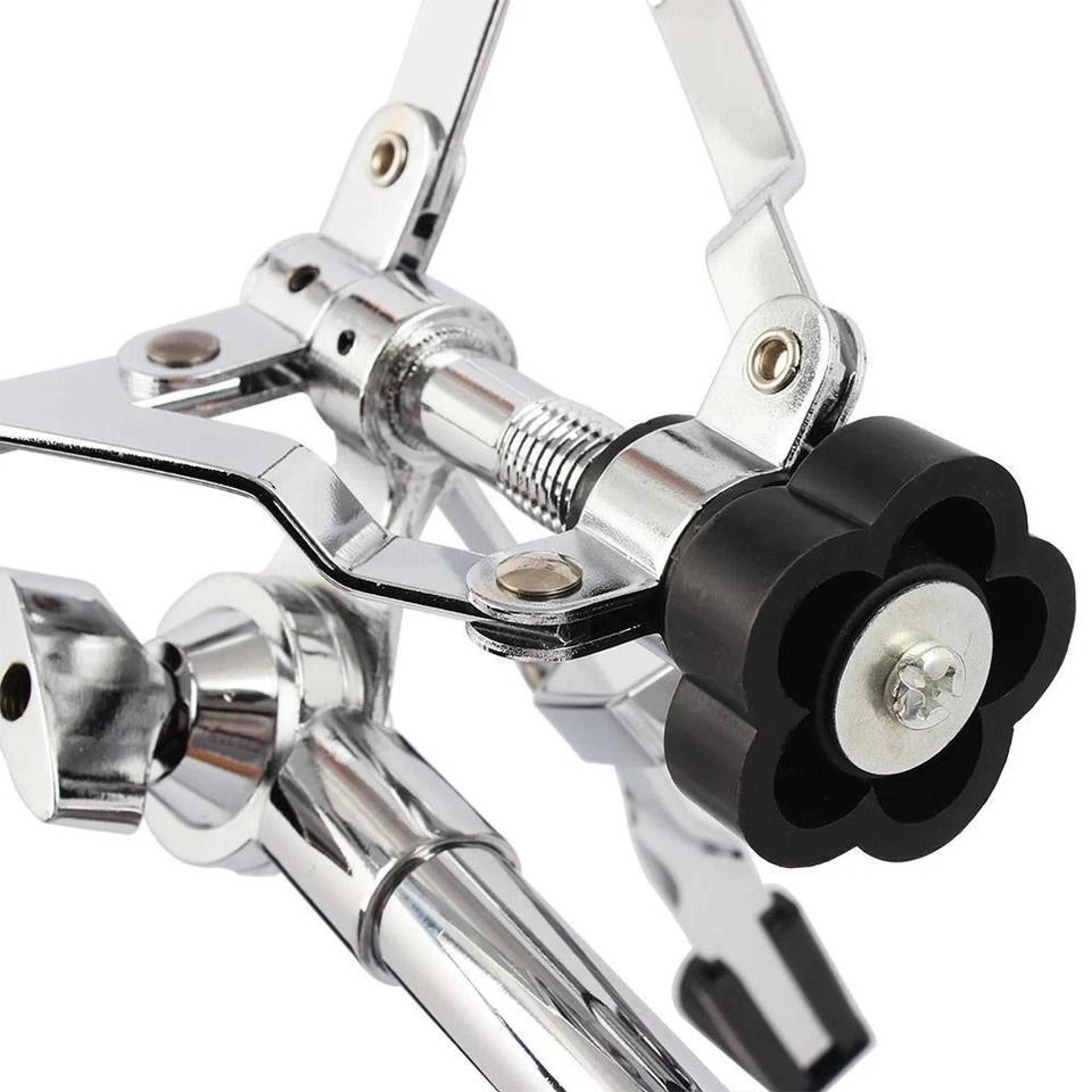 New Chrome Plating Snare Drum Stand Heavy Duty Hardware Percussion 5