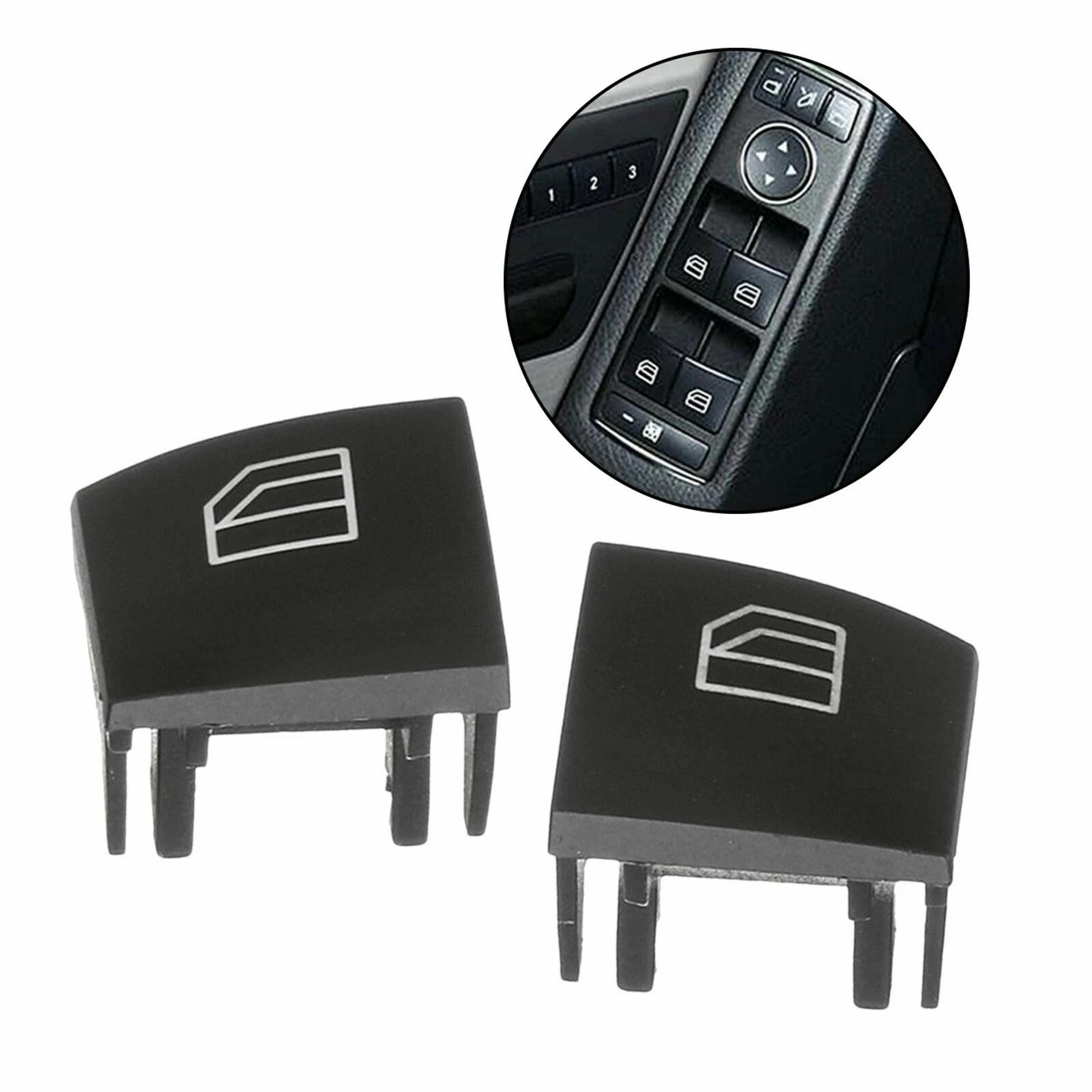 mercedes driver window switch repair button cap