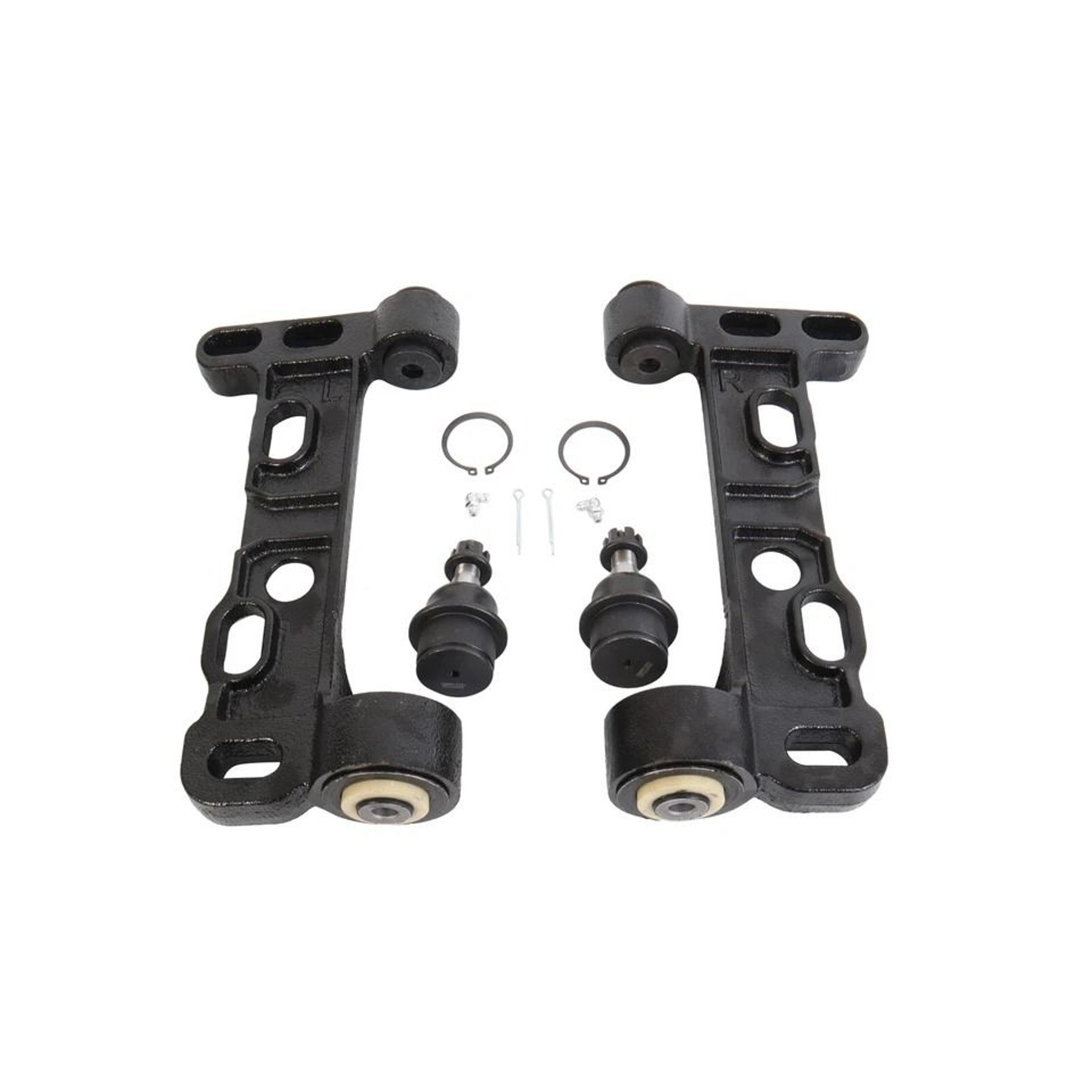 front lower control arm & ball joint assembly set for chevy trailblazer gmc envoy