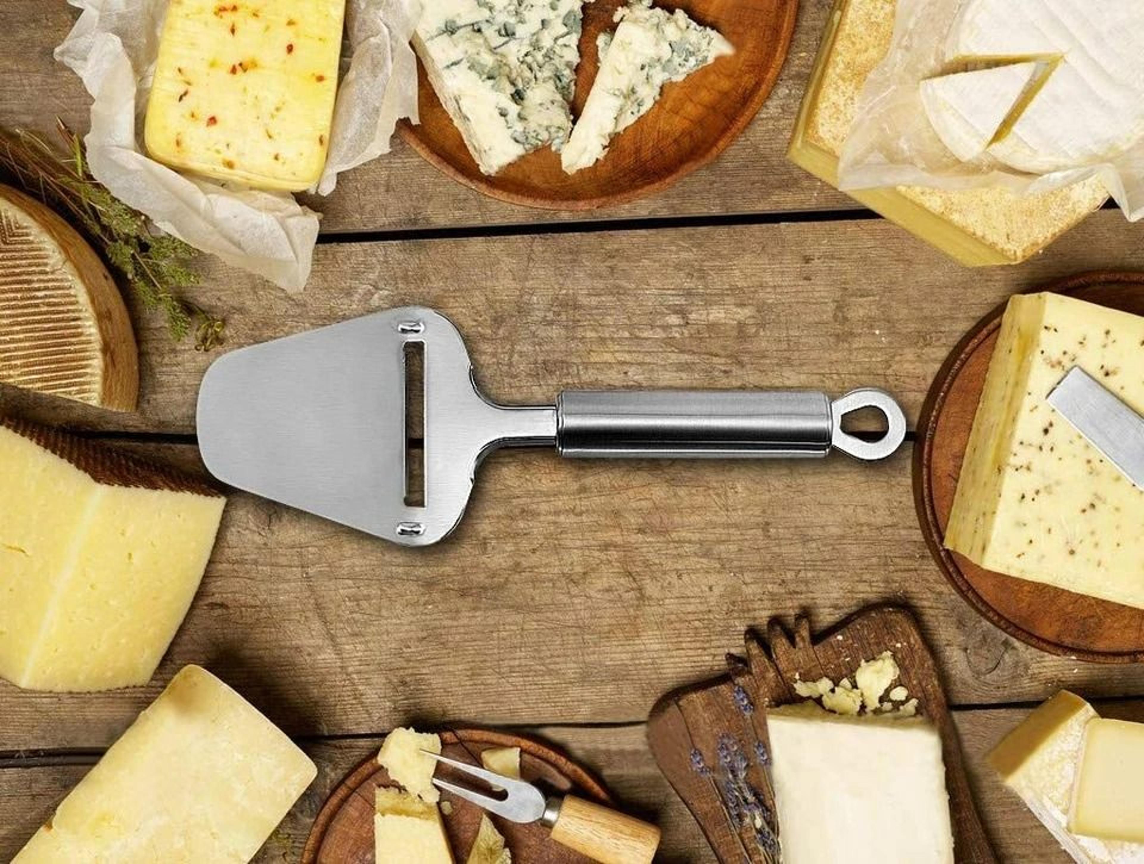 Heavy Duty Stainless Steel Cheese Slicer Plane For Thin Even Slices 1