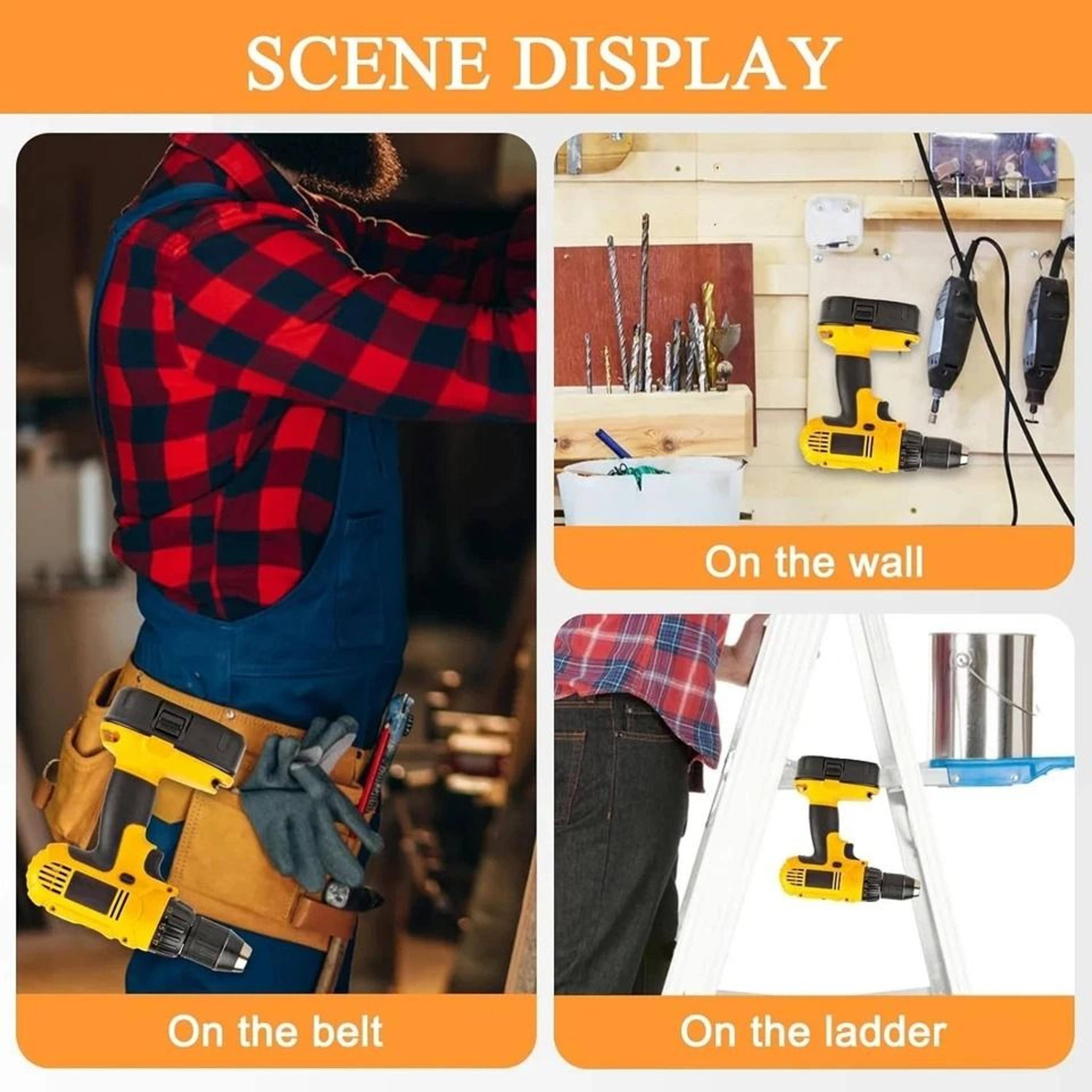 Belt Hook Stainless Steel Drill Belt Clip For Drill Driver Accessories 3