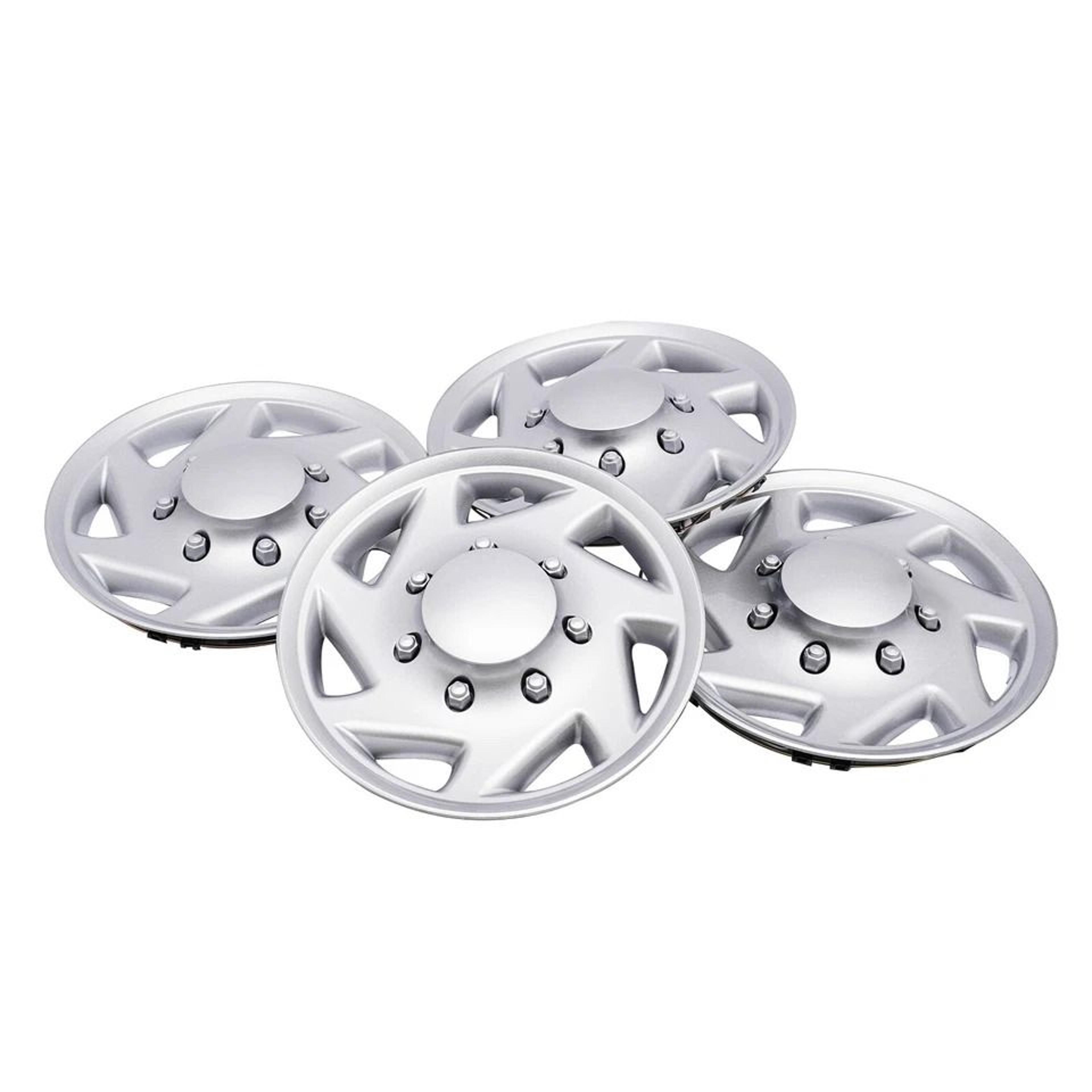 ford econoline hub caps silver rim simulators