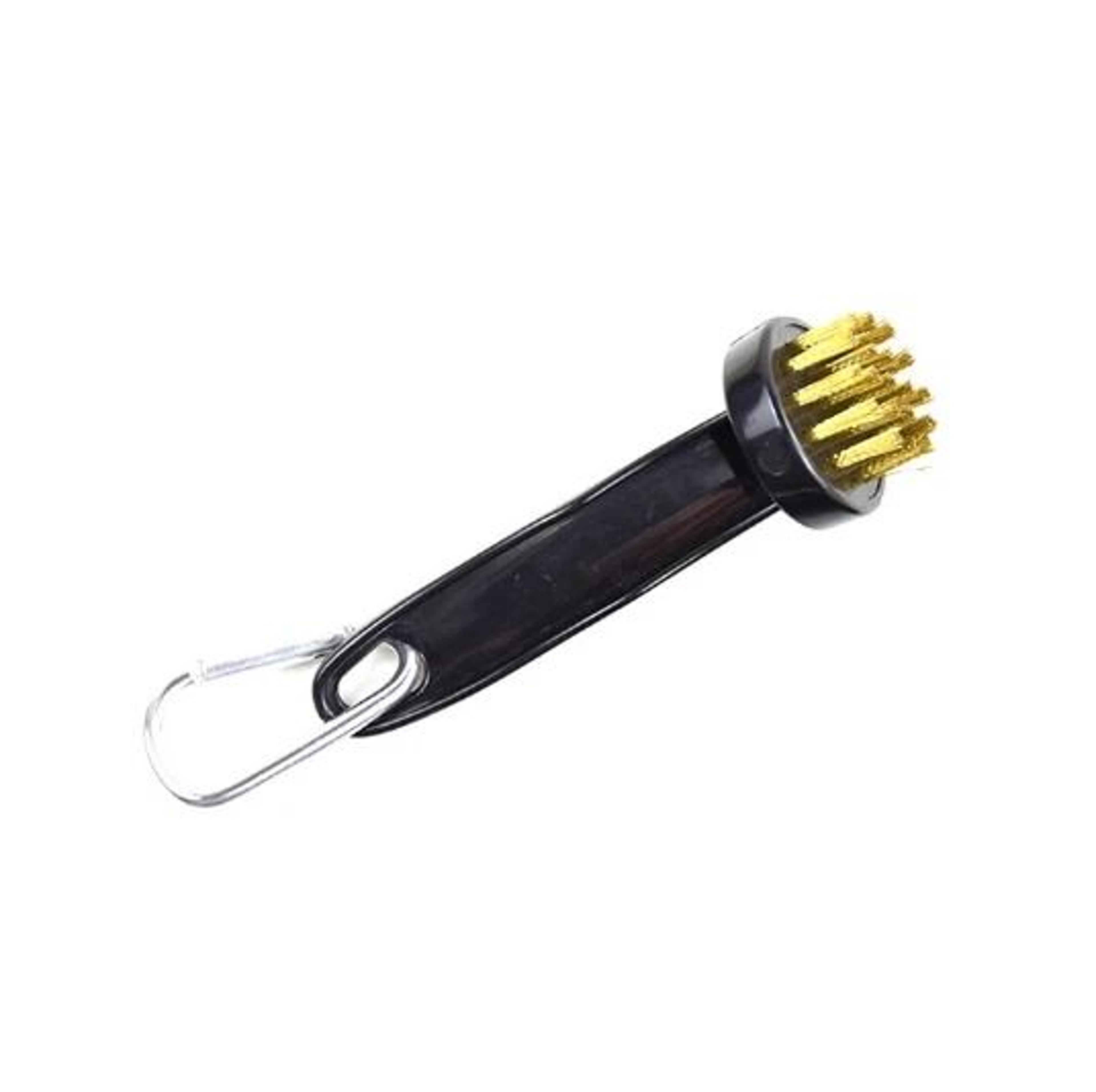 portable golf club cleaning brush pocket groove cleaner for clubs and balls