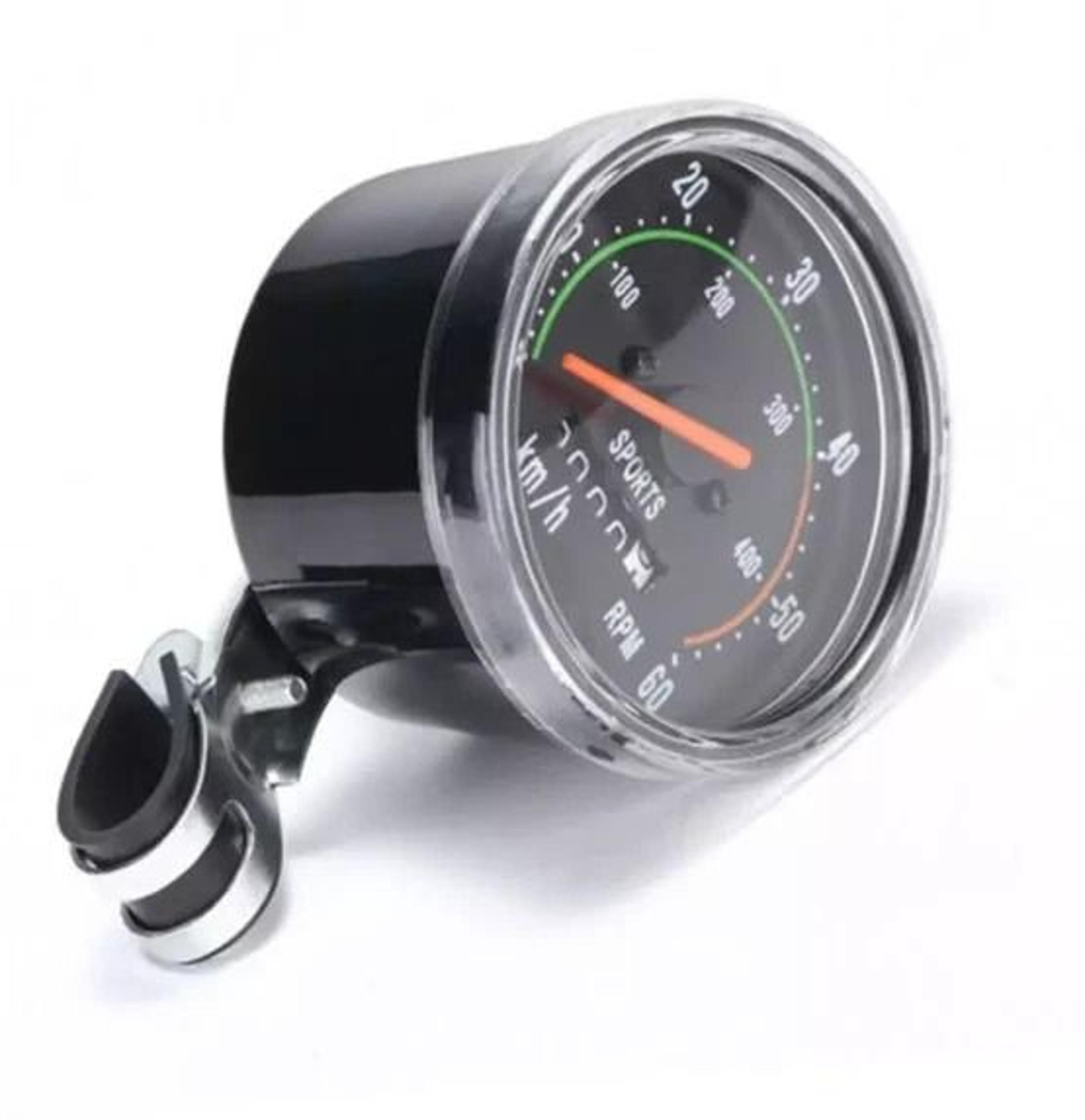 vintage analog bike speedometer mechanical bicycle odometer for classic cycling