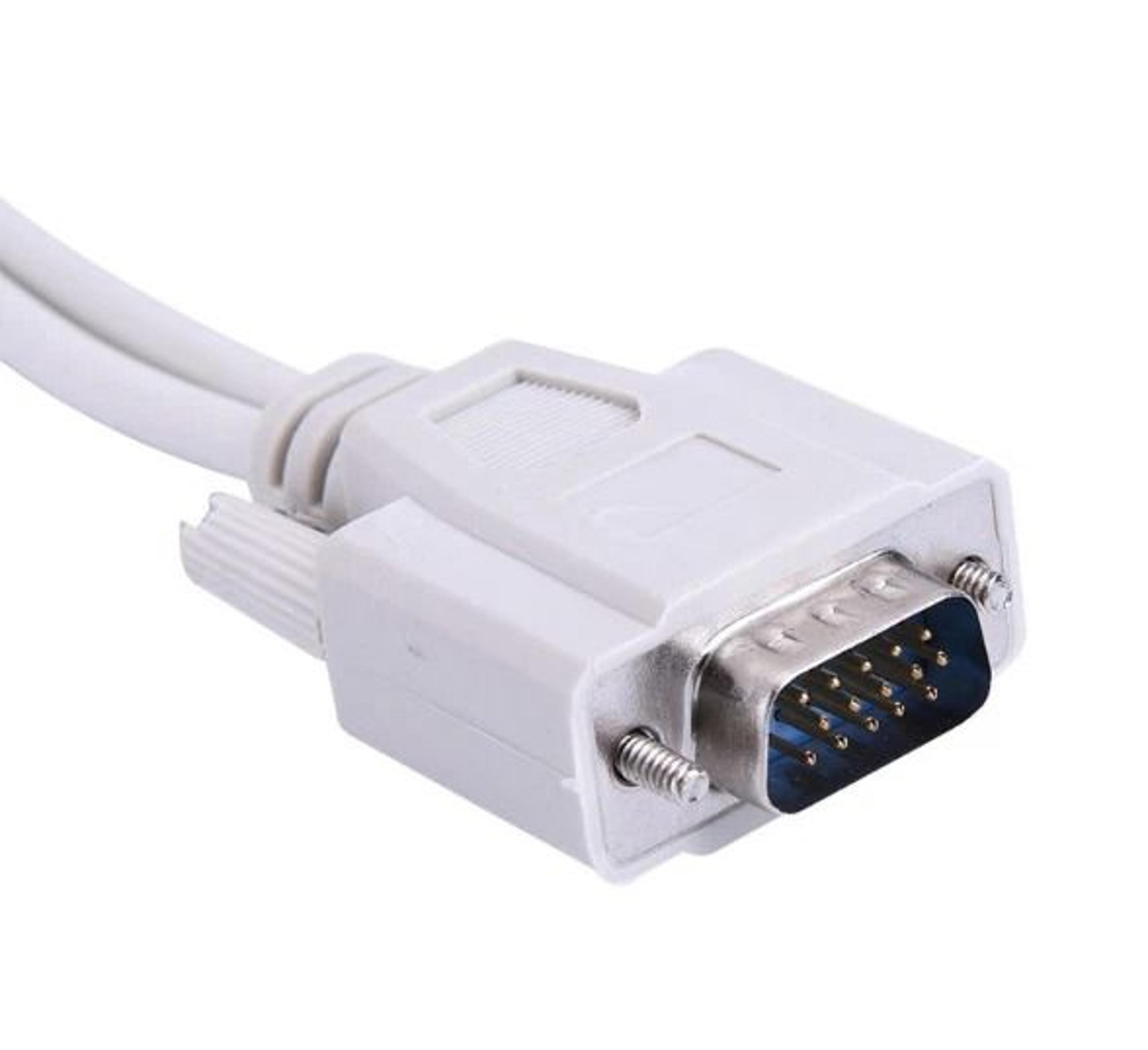 VGA Splitter Cable Female VGA Y Adapter For Monitor And TV Sharing 3