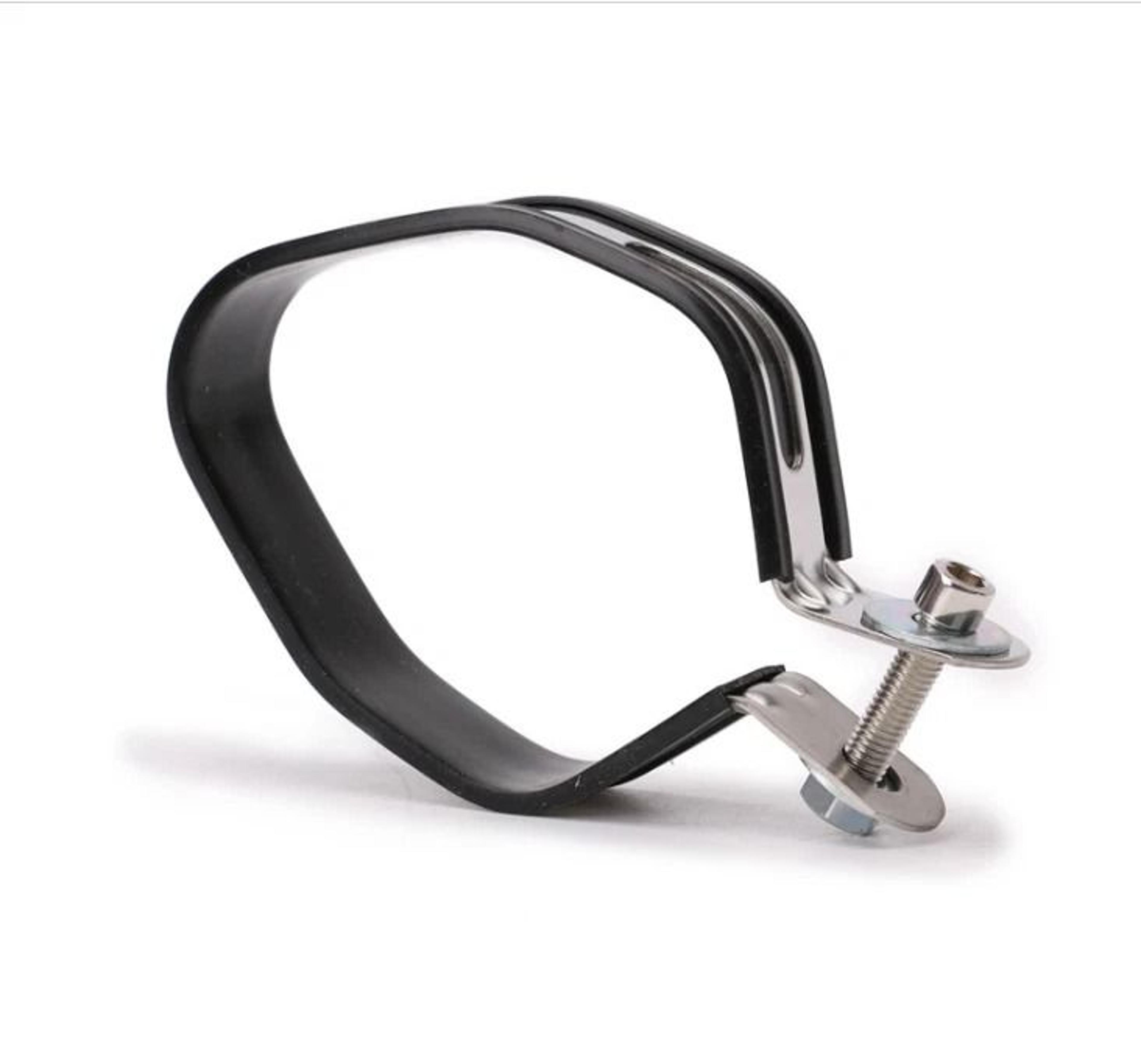 universal motorcycle exhaust hanger bracket stainless steel muffler hanger strap clamp
