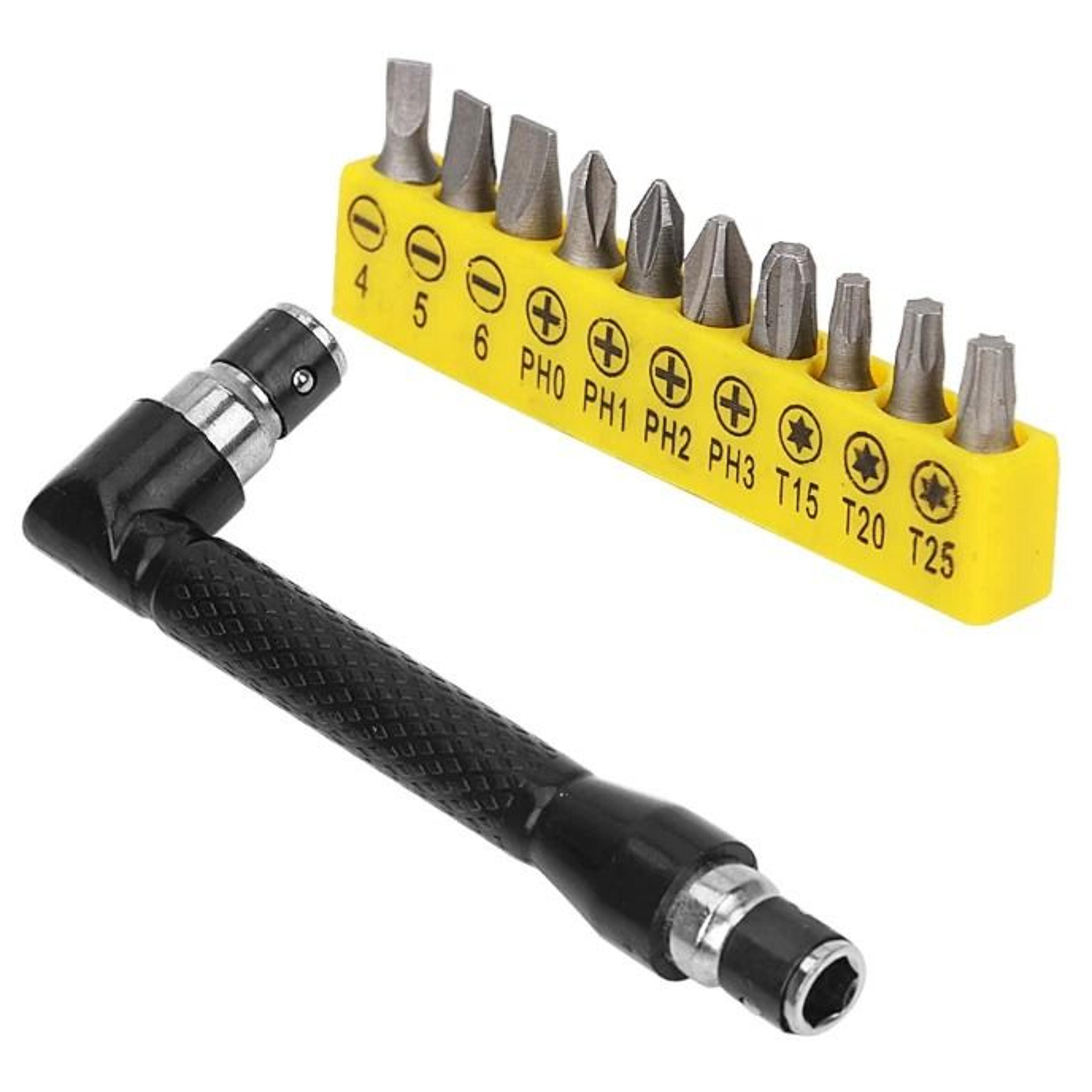 multi-function hexagon sleeve wrench set l-type double head car repair tool kit