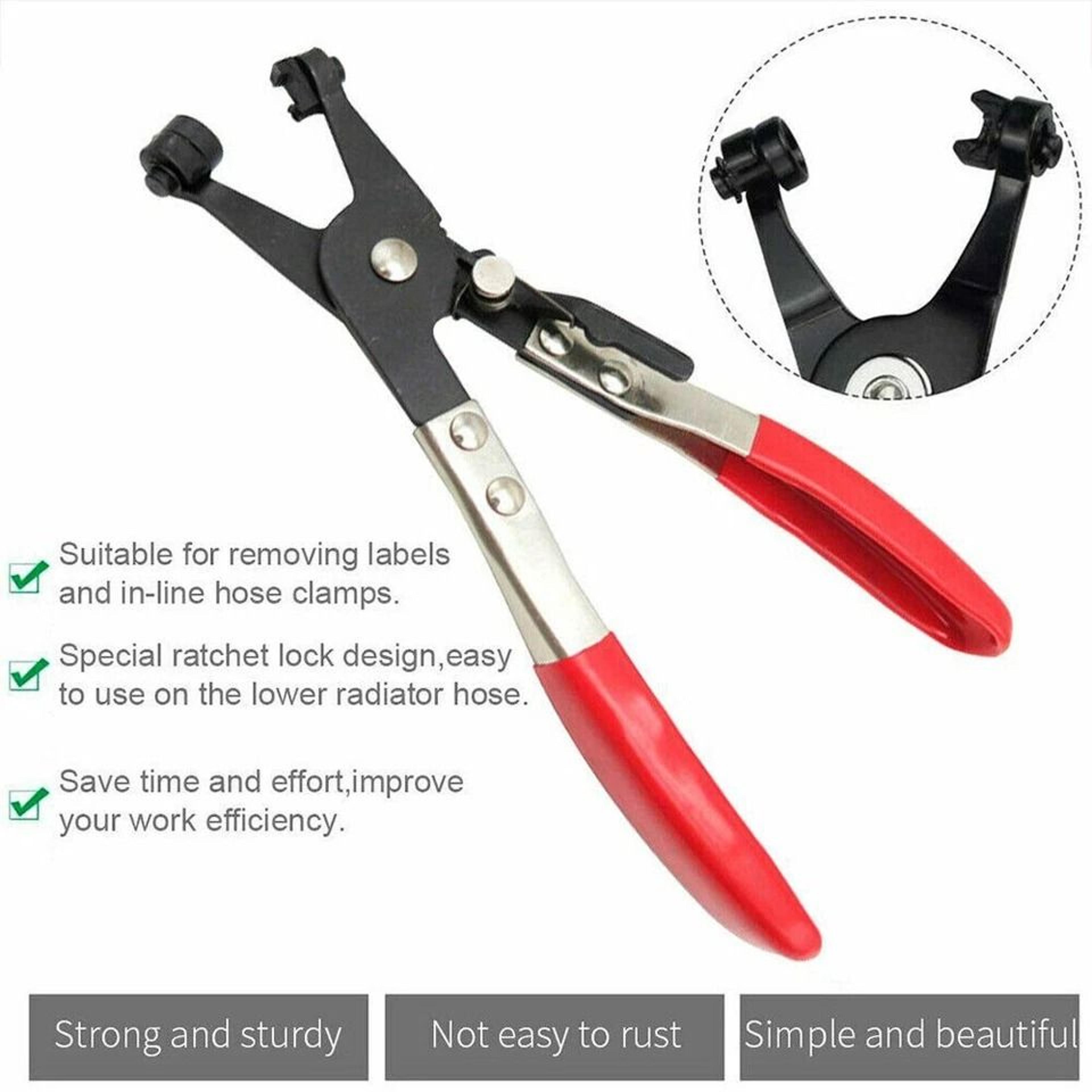 Hose Clamp Pliers Set For Coolant Fuel And Radiator Hose Removal 7