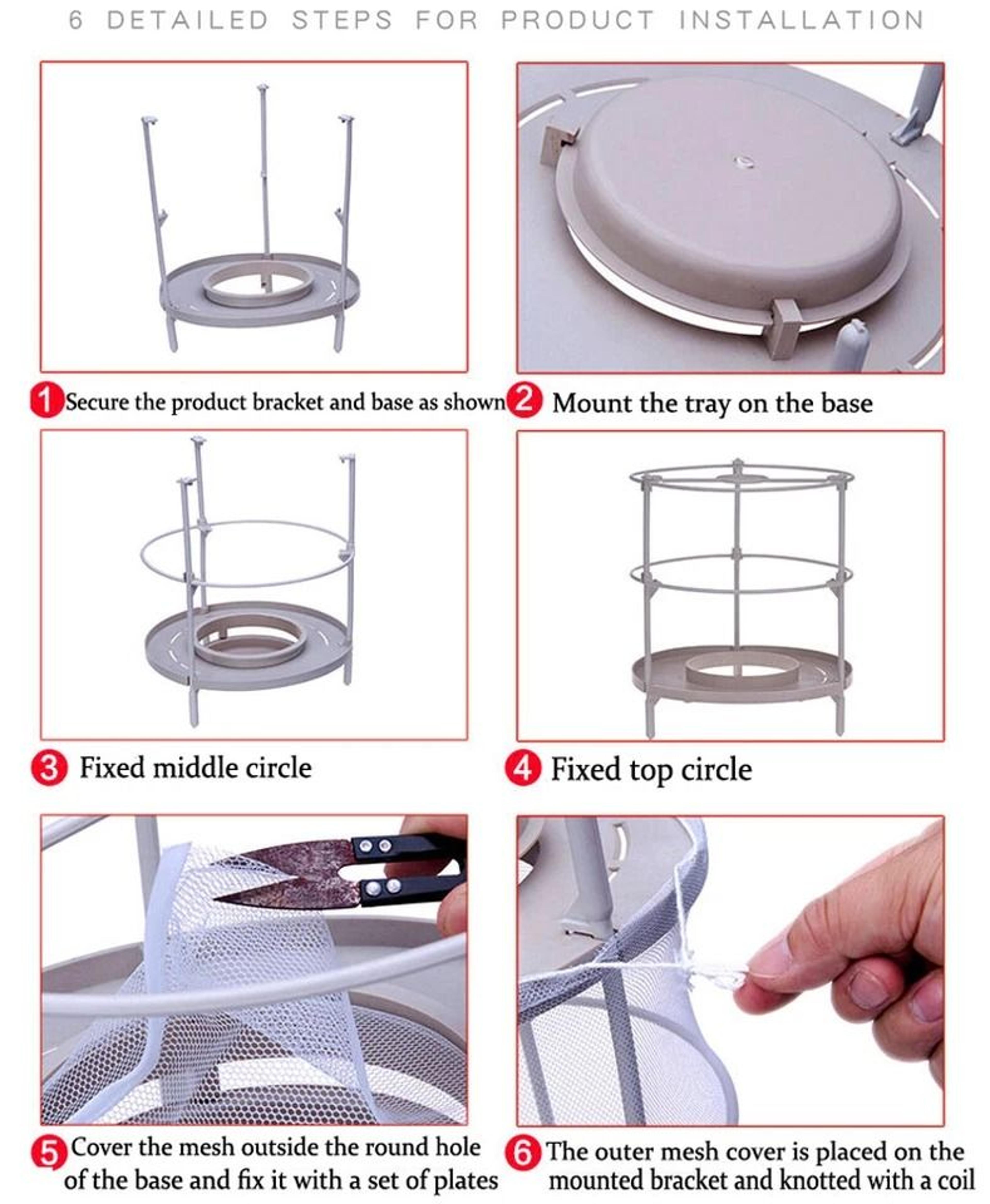 Reusable Hanging Fly Trap Cage For Outdoor Pest Control 3