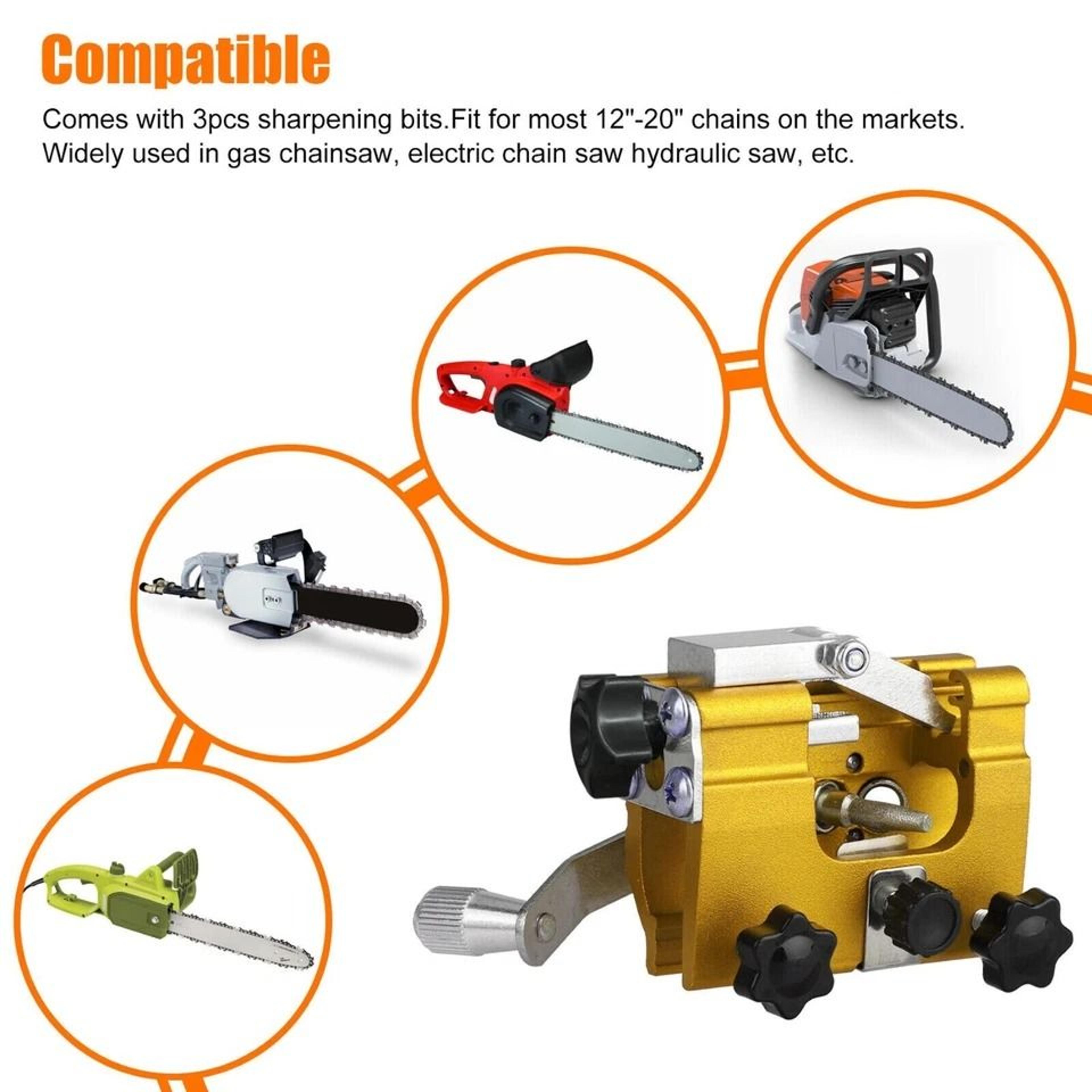 Chainsaw Sharpener Jig For Chains 5