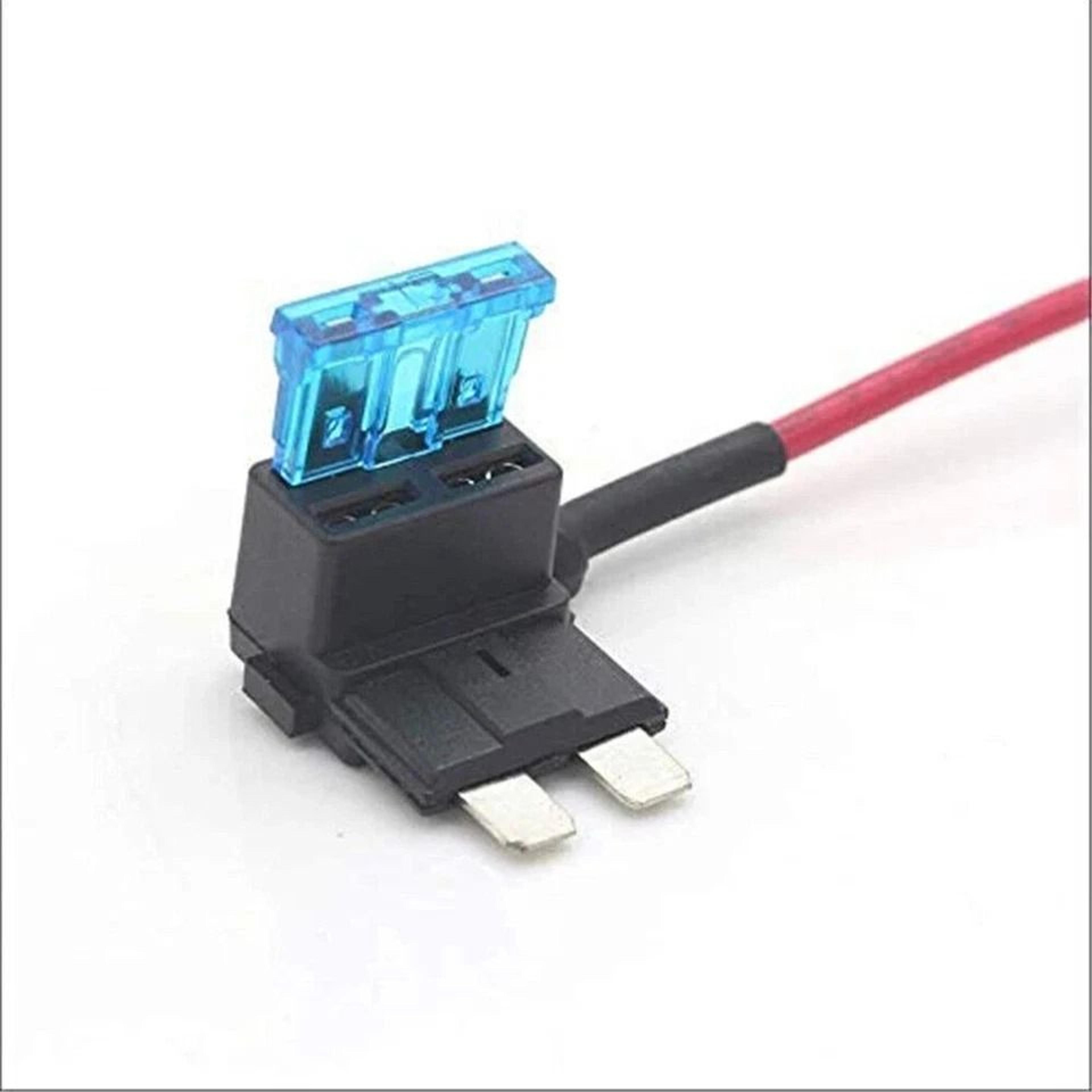 Add A Circuit Fuse Tap Adapter ATO ATC Blade Fuse Holder For Car Accessories 3